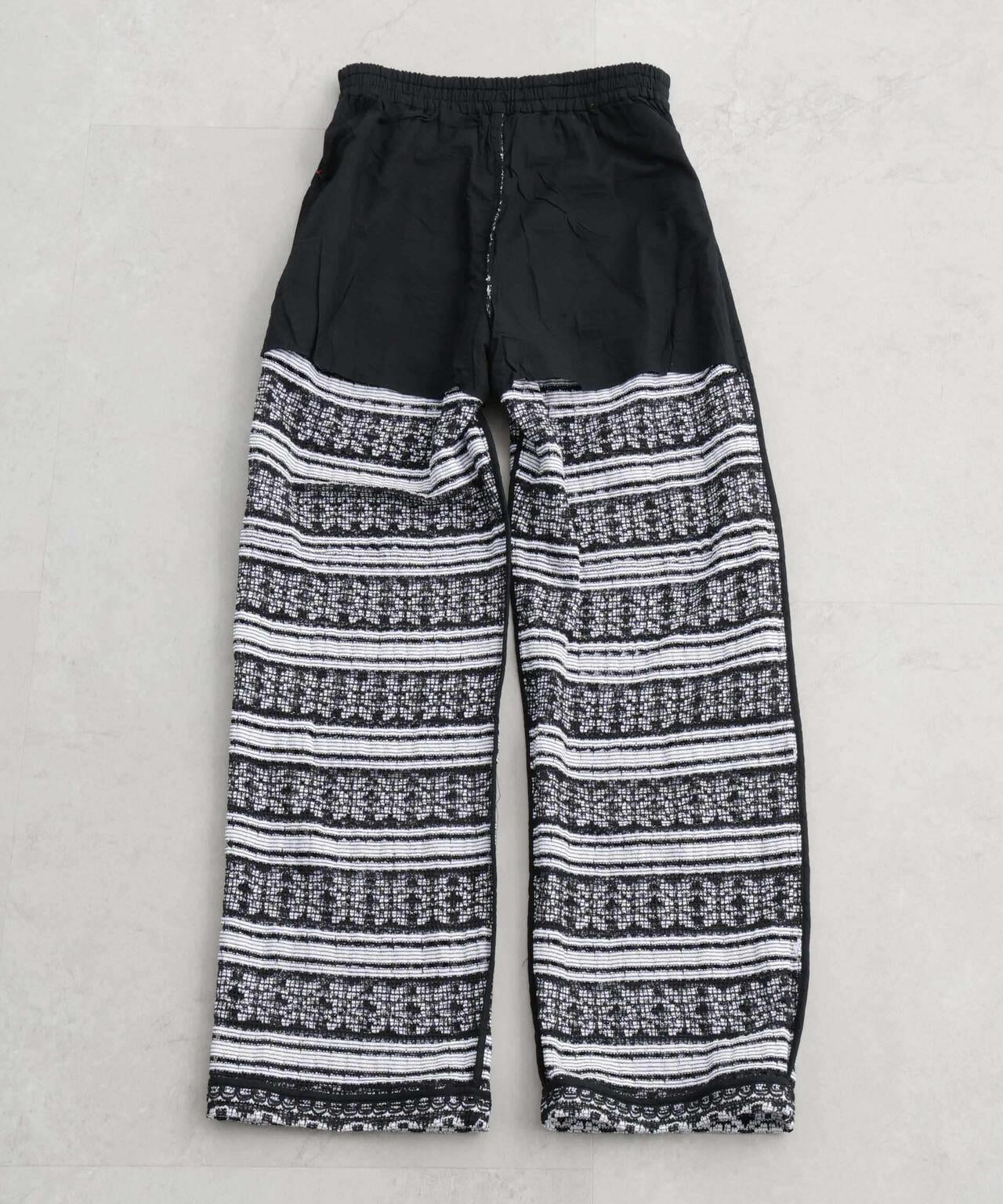 Sara mallika / COTTON BORDER LACE PANTS