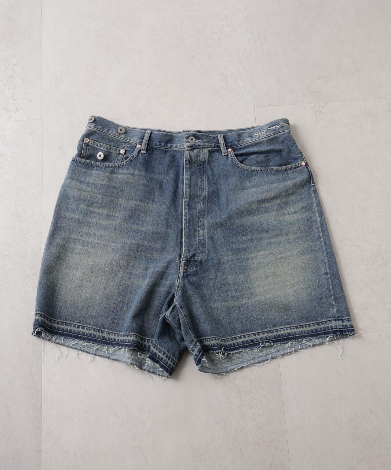 ♡おまけ付き ピアレス　ロイヤル RhodolirioN / 5Pockets Huge Shorts - Denim