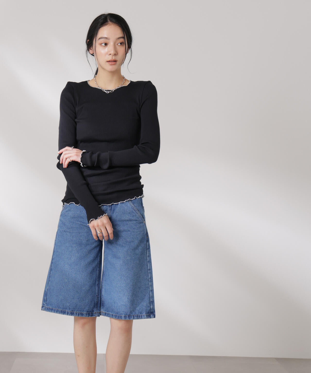 OperaSPORT/DANIELLE DENIM SHORTS 6715128004