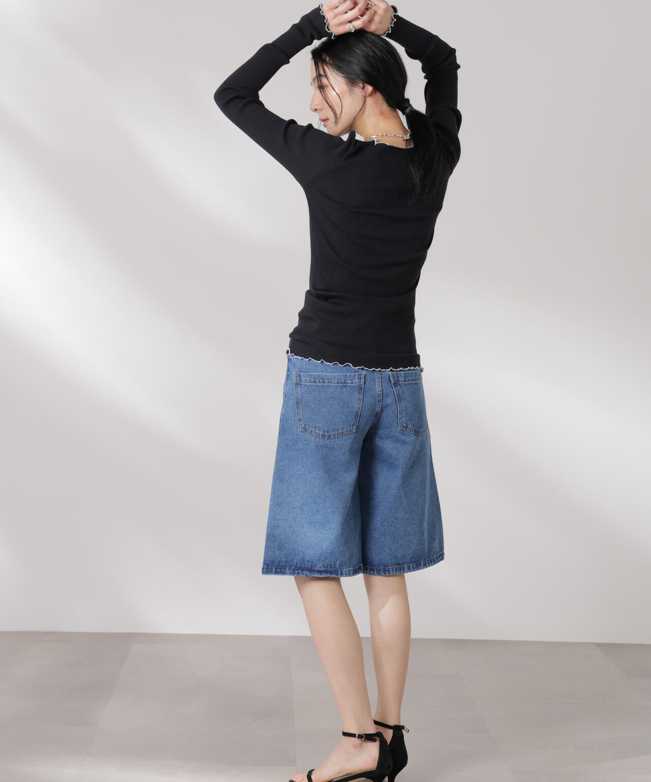 OperaSPORT / DANIELLE DENIM SHORTS