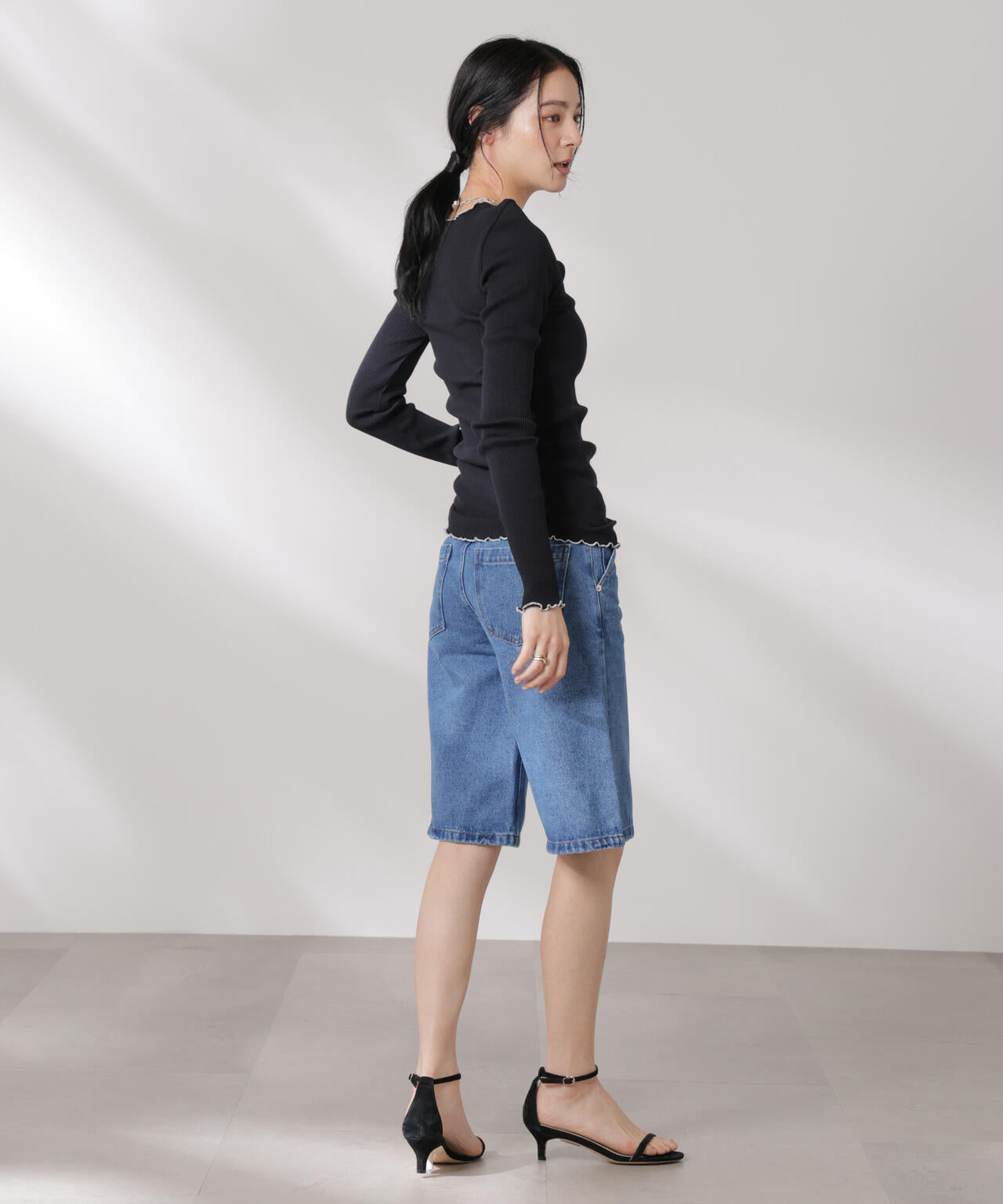 OperaSPORT / DANIELLE DENIM SHORTS