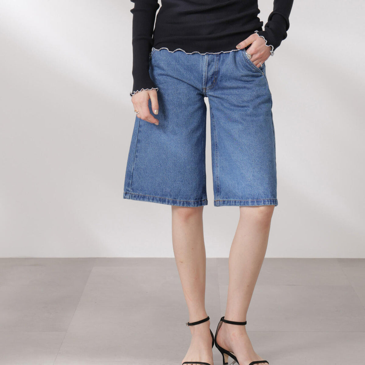 OperaSPORT / DANIELLE DENIM SHORTS