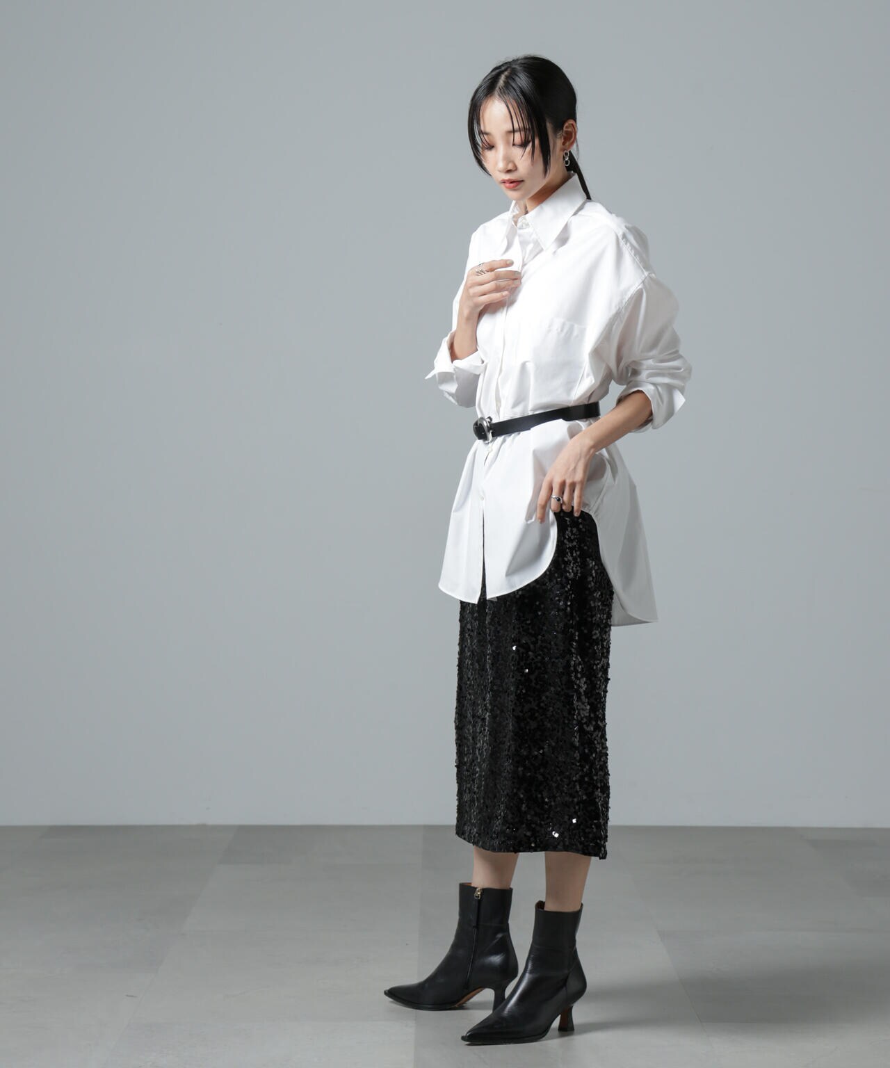 BAUM UND PFERDGARTEN/Sequins スカート 6715130006