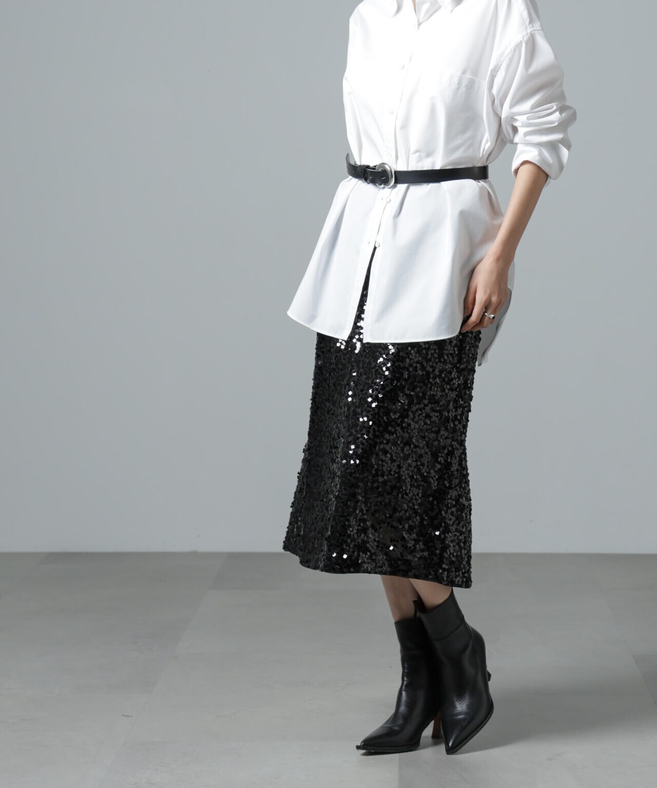 BAUM UND PFERDGARTEN/Sequins スカート 6715130006
