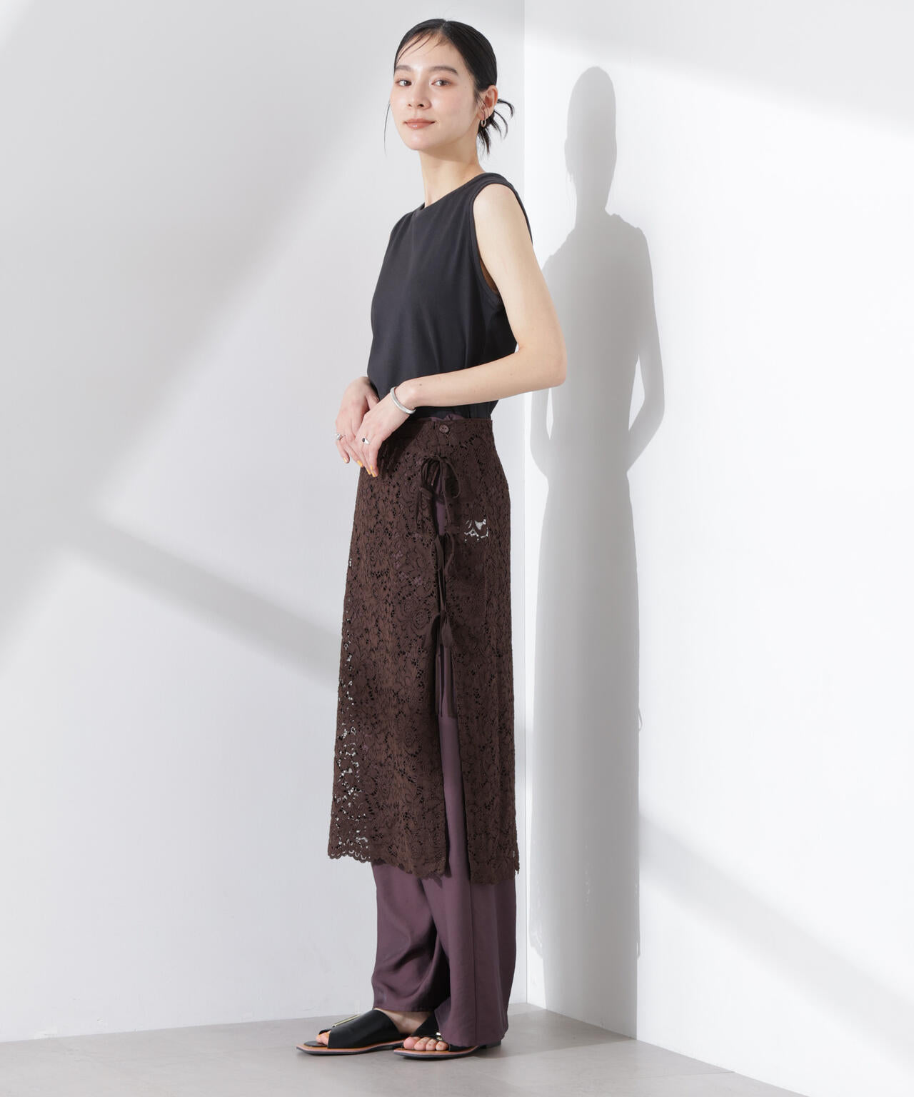 BAUM UND PFERDGARTEN/Lace スカート 6715130010