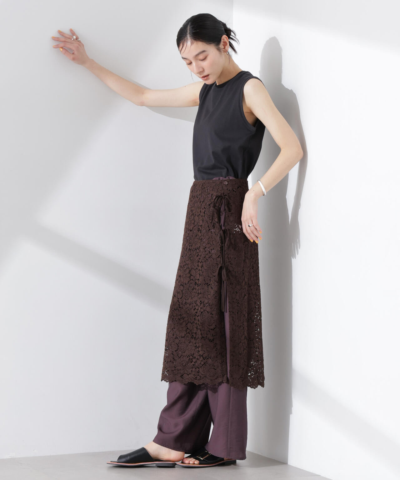 BAUM UND PFERDGARTEN/Lace スカート 6715130010