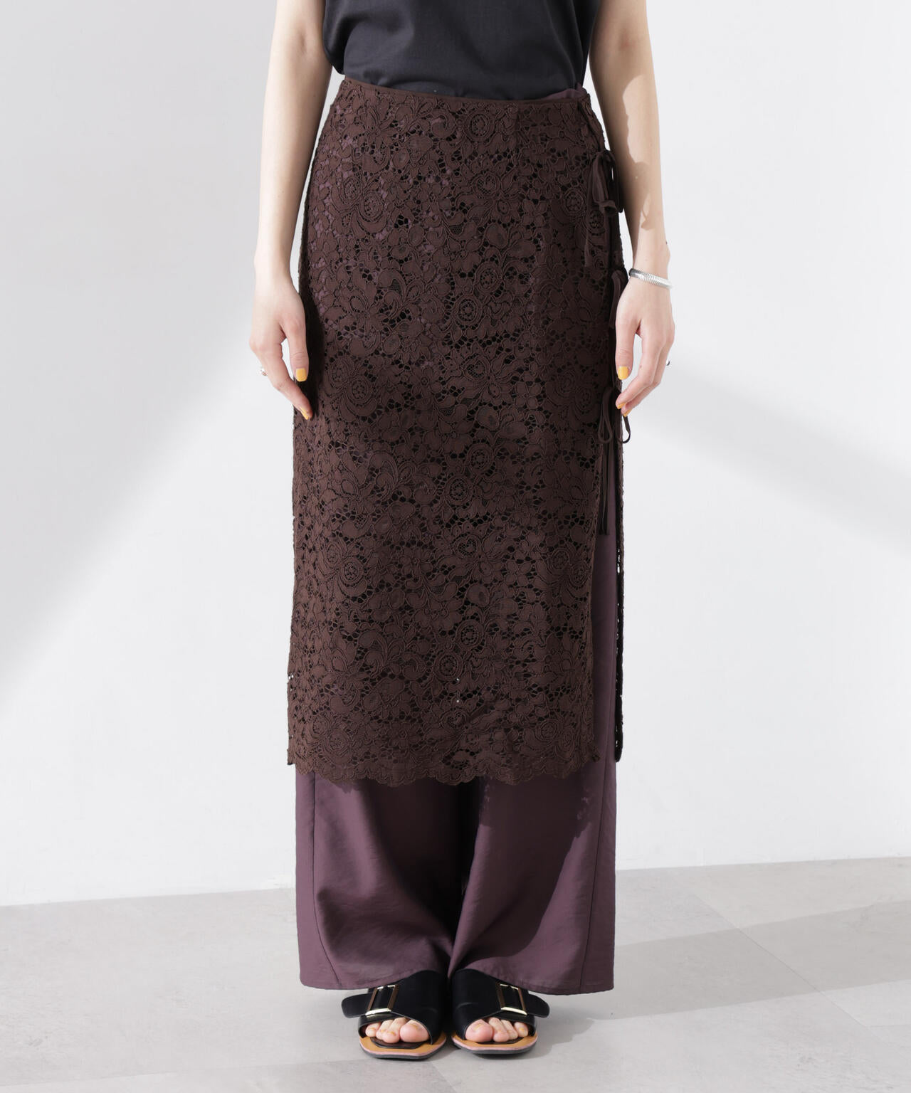 BAUM UND PFERDGARTEN/Lace スカート 6715130010