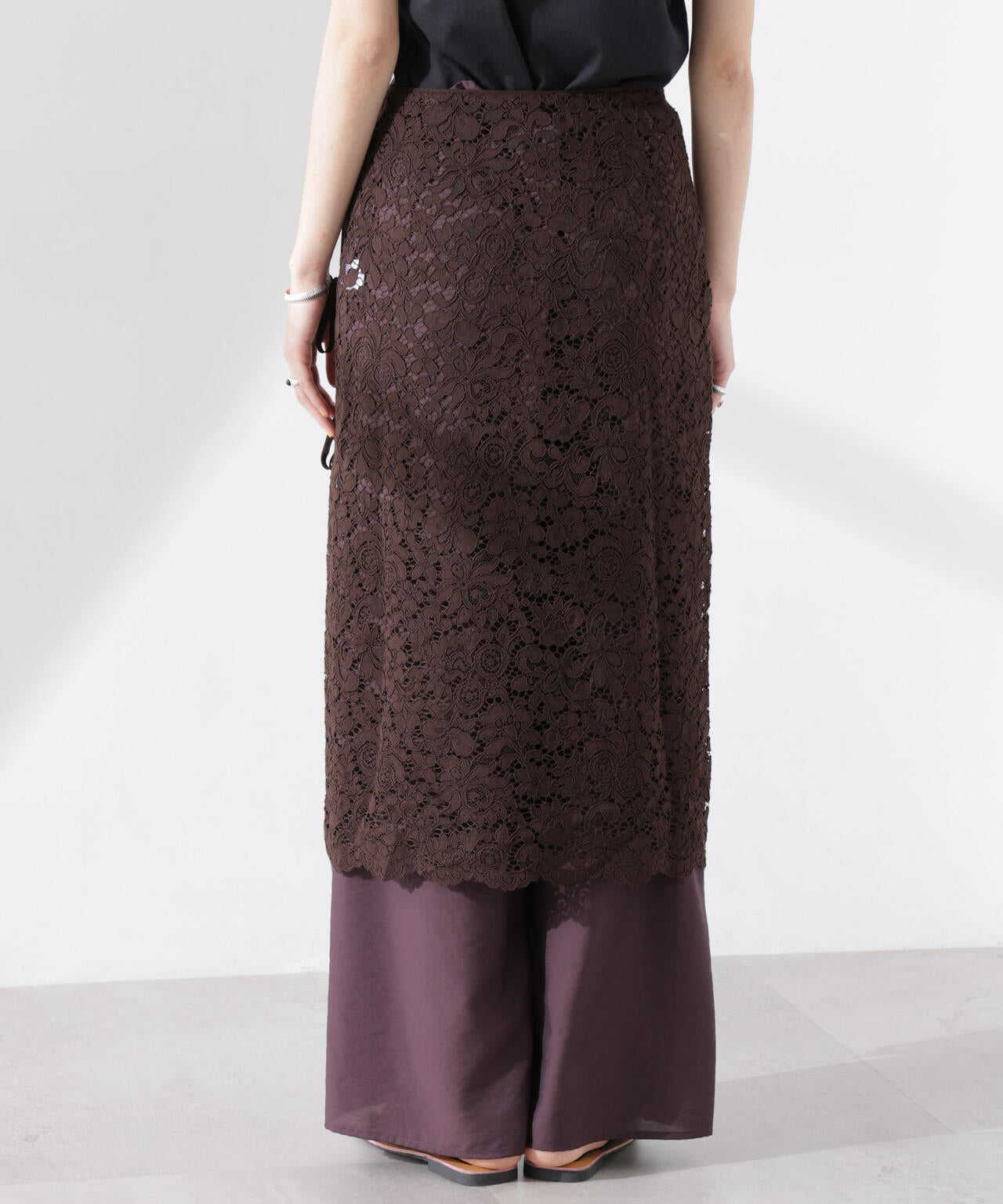 BAUM UND PFERDGARTEN/Lace スカート 6715130010