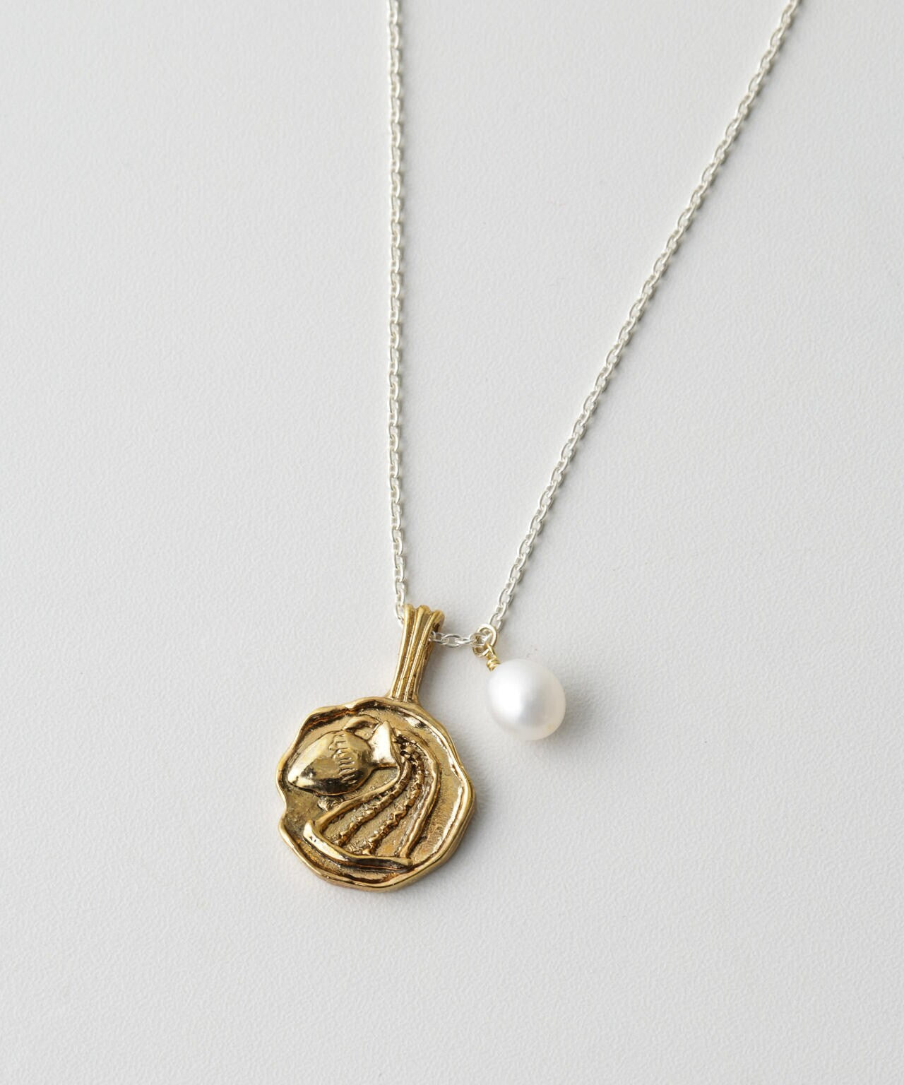 IRIS47｜leo necklace ネックレス チェーン コイン - H.O.V