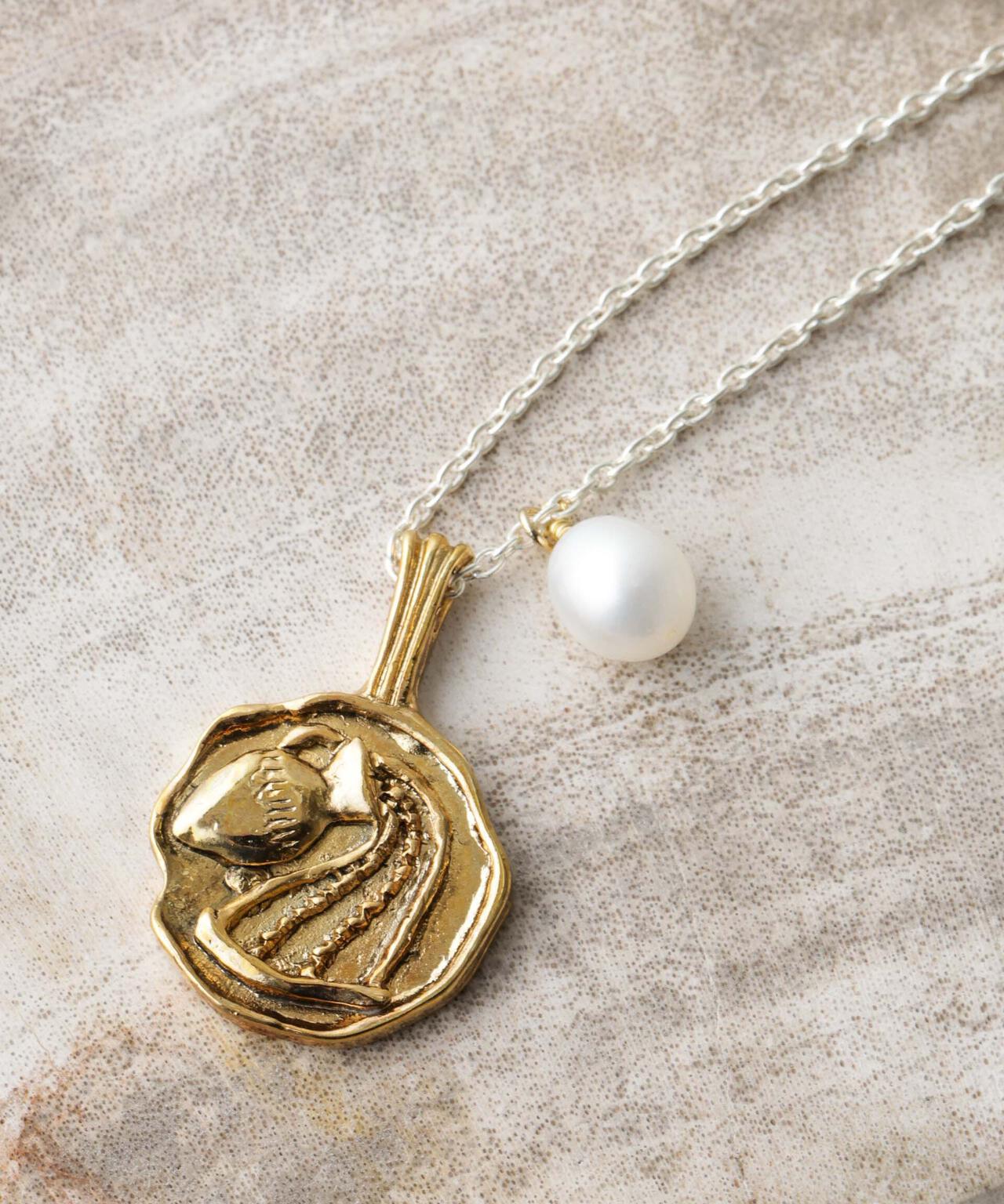 IRIS47 / aquarius necklace