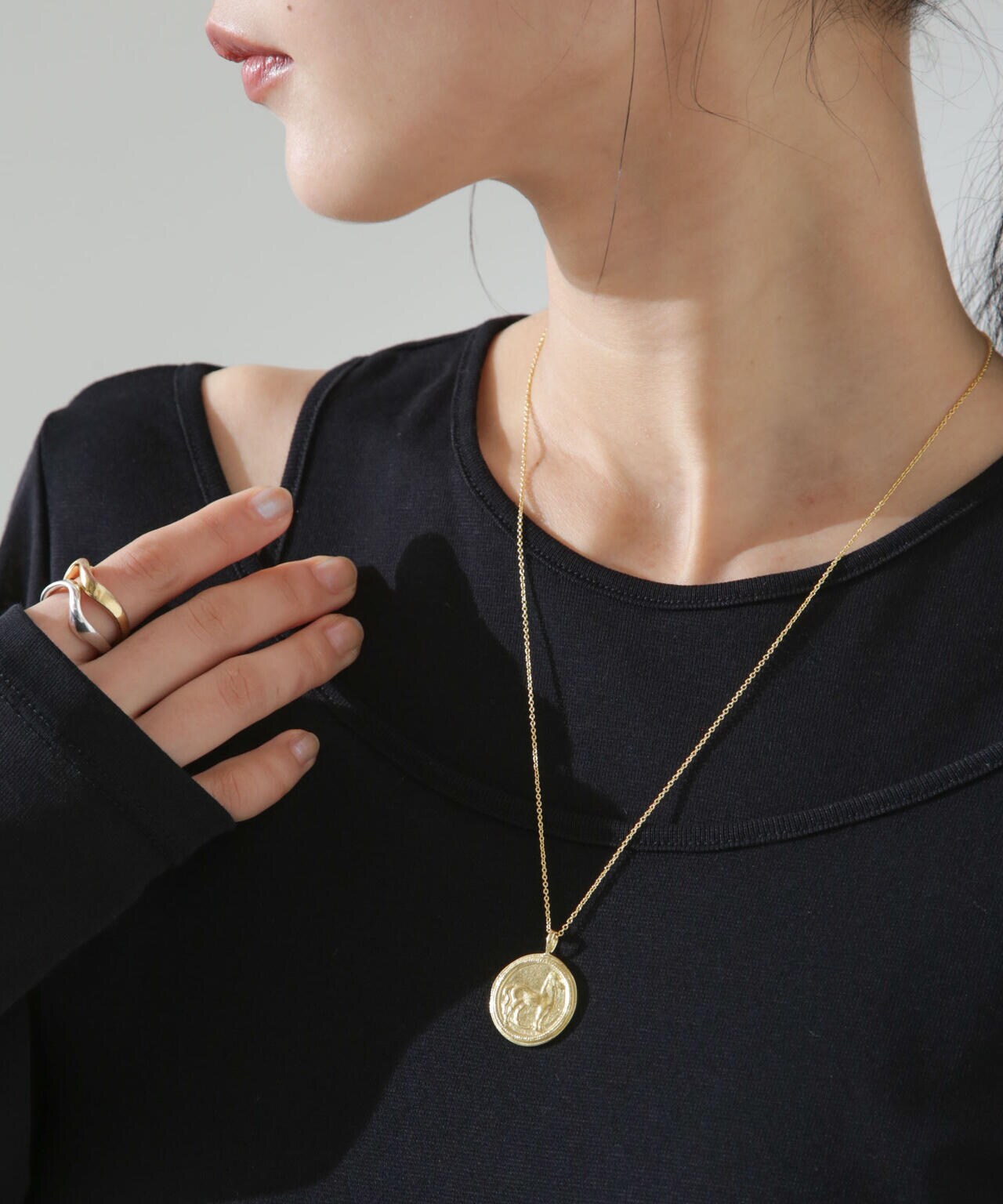 Chibi Jewels/Horse Coin Necklace 6715146048