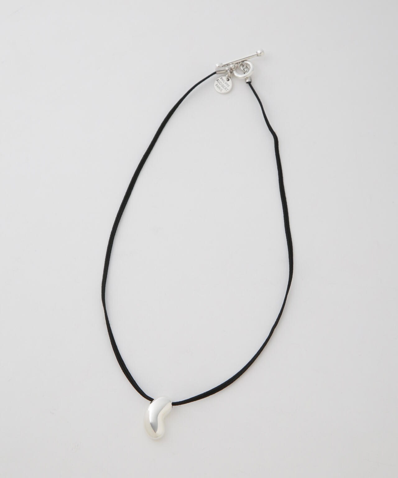 PHILIPPE AUDIBERT/Siya cord necklace シルバー 6715146053