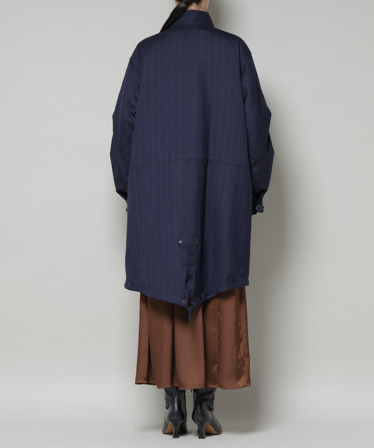 ANTHEM A / STRIPE MILITARY OVER COAT