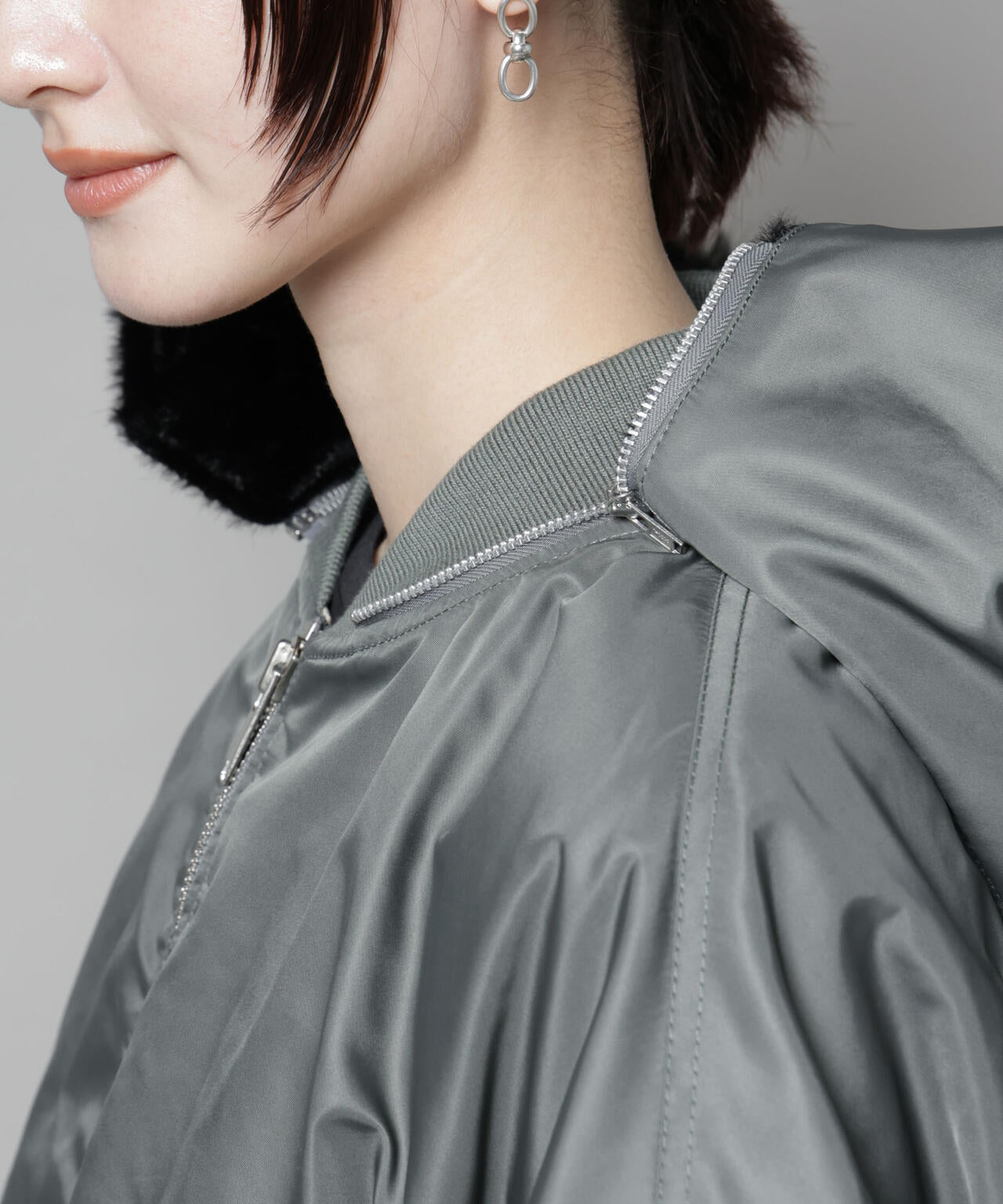 upper hights/THE U-2 HOODIE　ARMY 6715212009