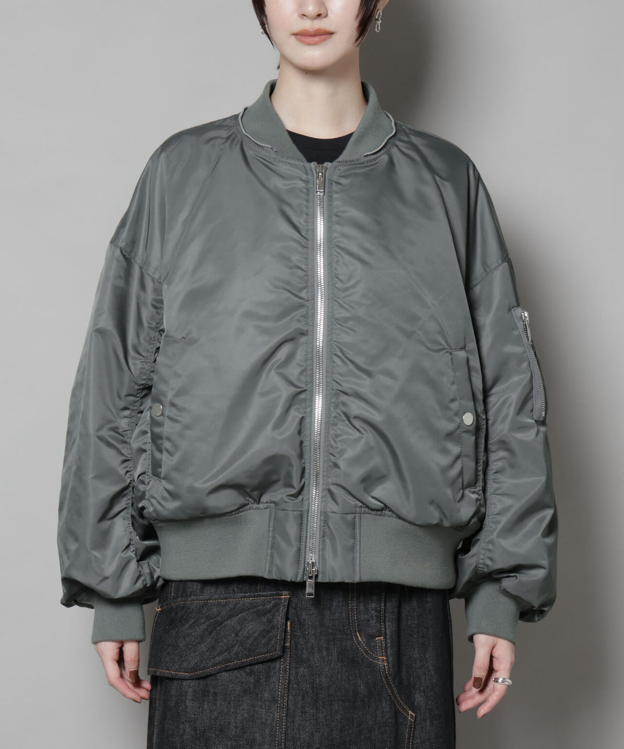 upper hights/THE U-2 HOODIE　ARMY 6715212009