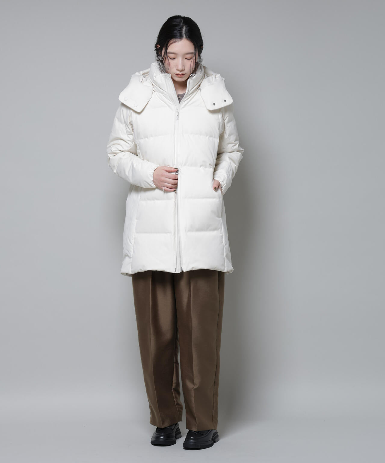 DESCENTE/MIZUSAWA DOWN COAT ANCHOR-HC 6715214007