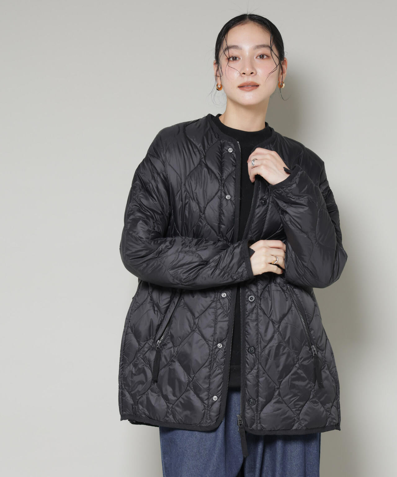 TAION / ミリタリーM65 ライナー Wジップ ダウンジャケット