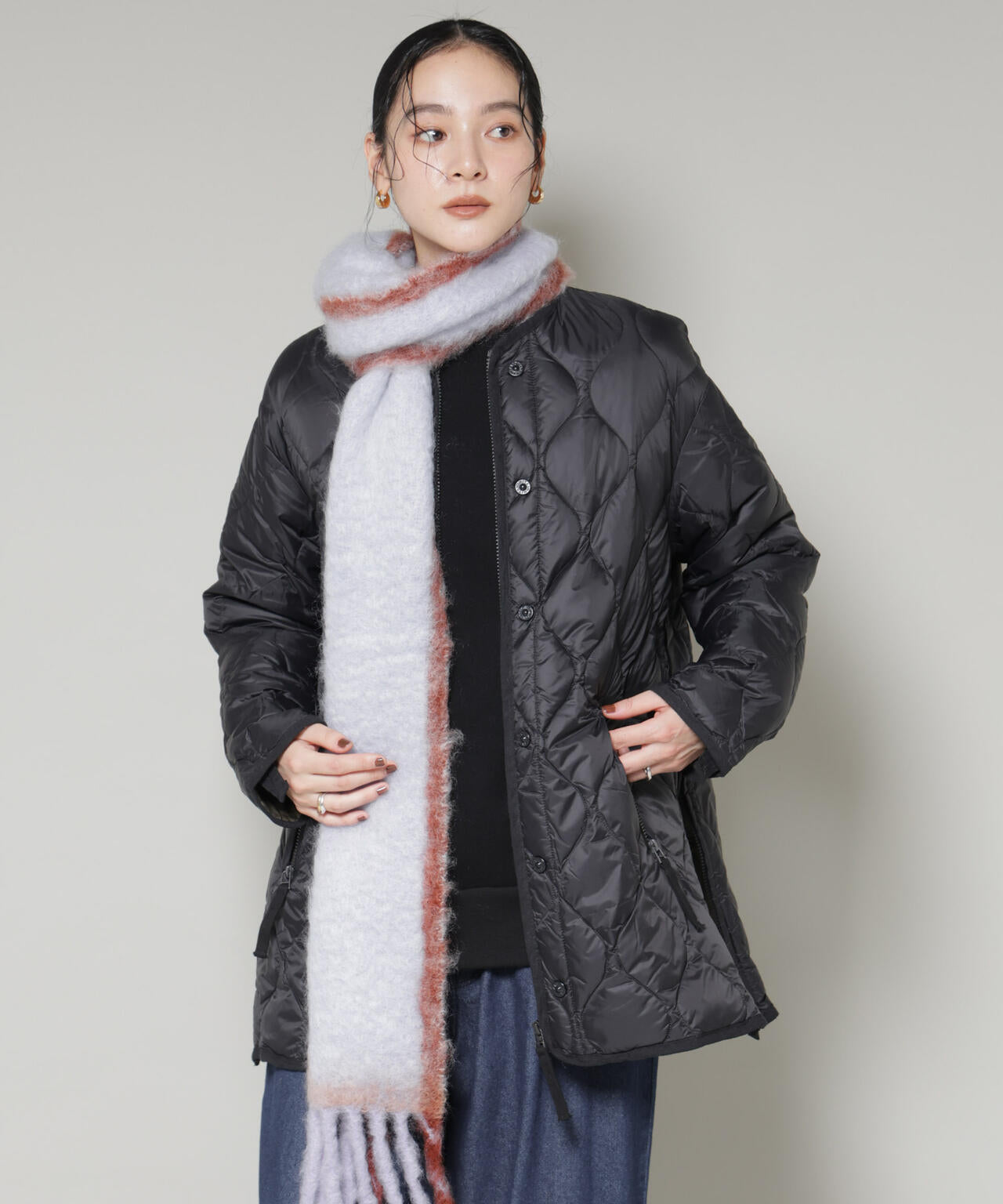 TAION/ミリタリーM65ライナーWジップダウンジャケット