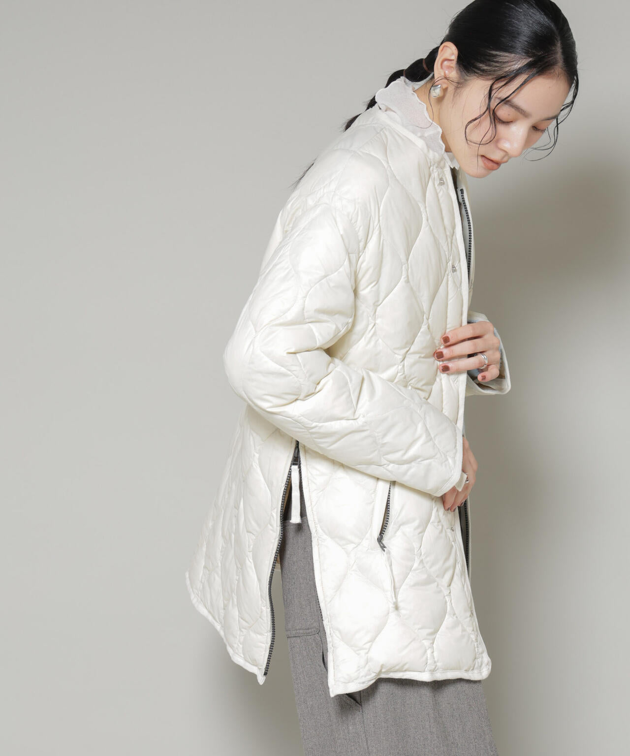 TAION/ミリタリーM65ライナーWジップダウンジャケット 6715214010