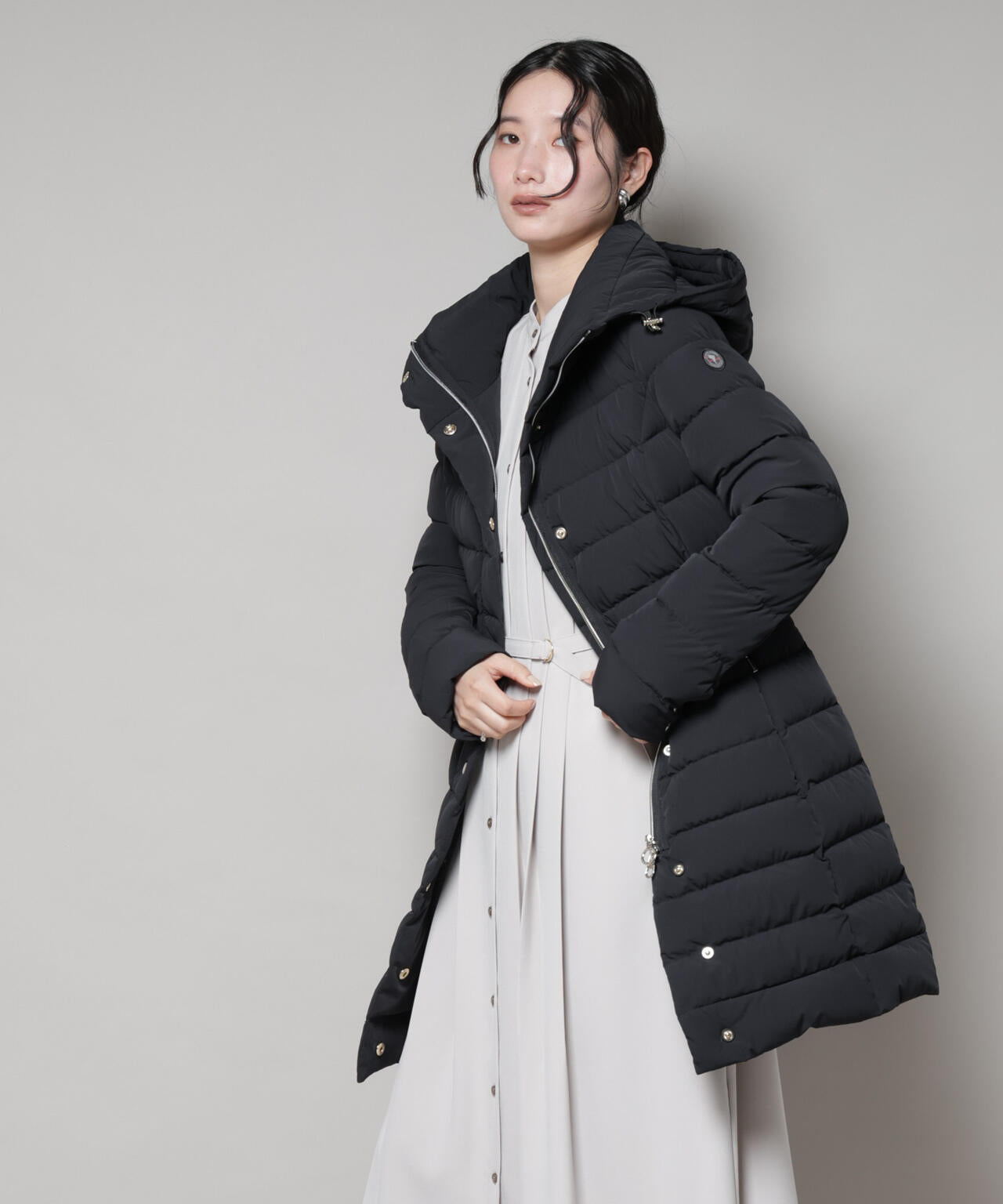 CAPEHORN SANTACRUZ ダウンコート ブラック CAPEHORN ケープホーン santacruz サンタクルーズ ダウン ロング