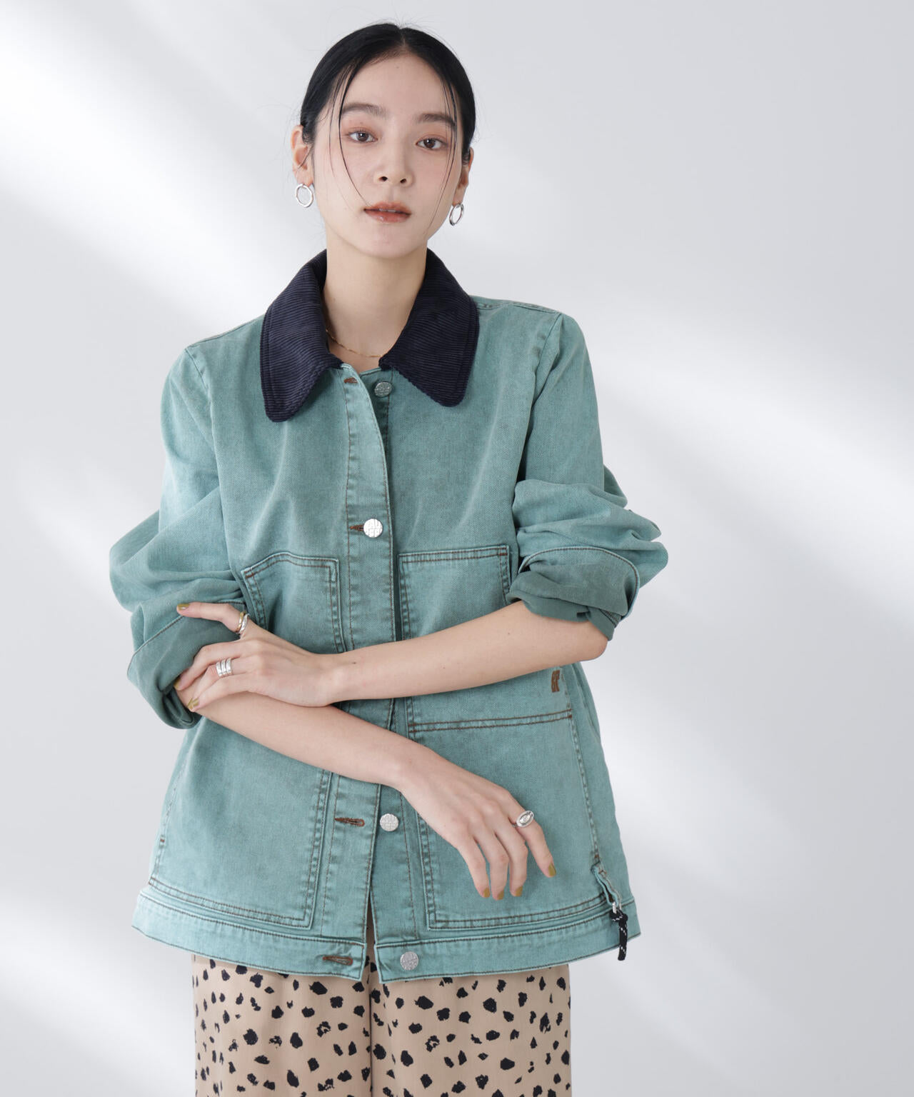 BAUM UND PFERDGARTEN/Twill ジャケット