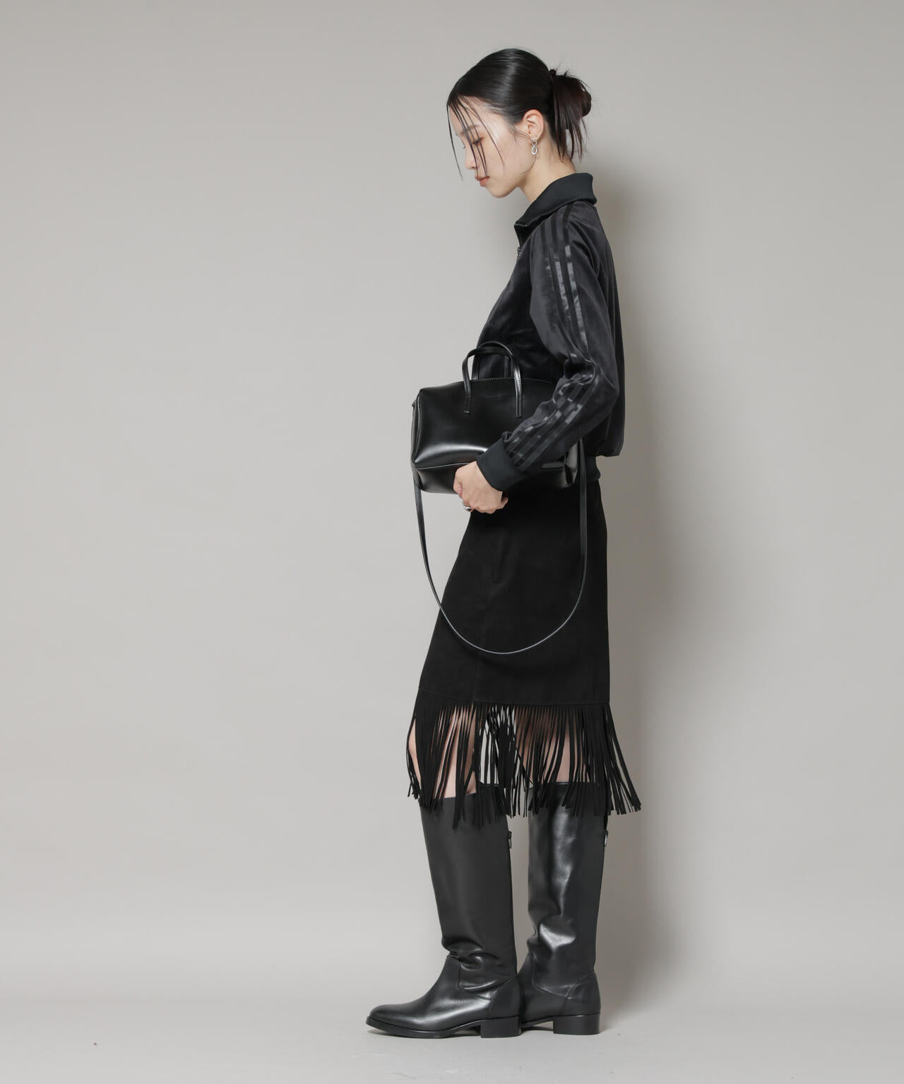 かも☆ アディダス☆ アディブレイク ベロア アウター XL ブラック