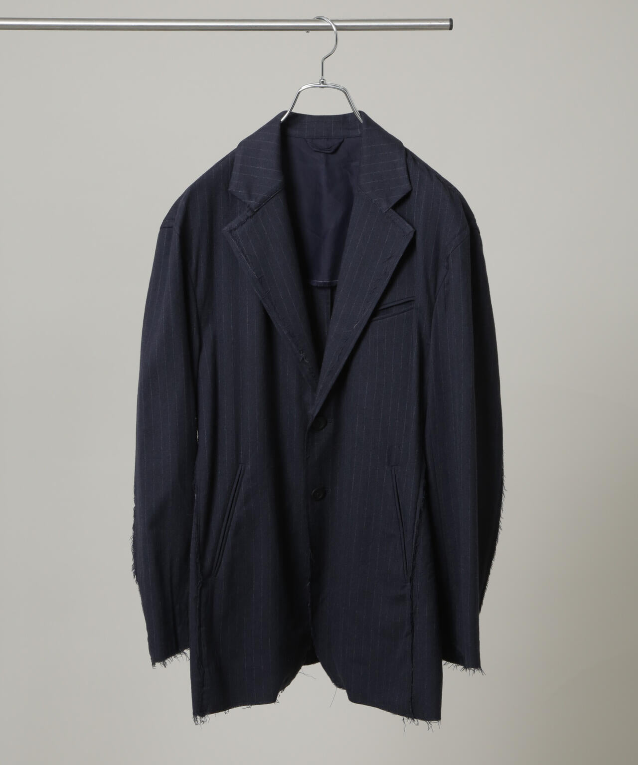 ANTHEM A / FLANNEL STRIPE BROKEN JACKET ( セットアップ 可)