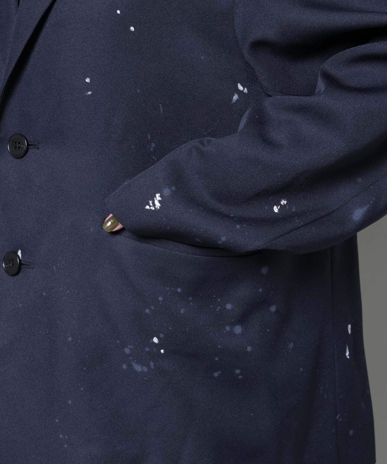 RhodolirioN / Oversized Jacket - Twill Paint ( セットアップ 可 )