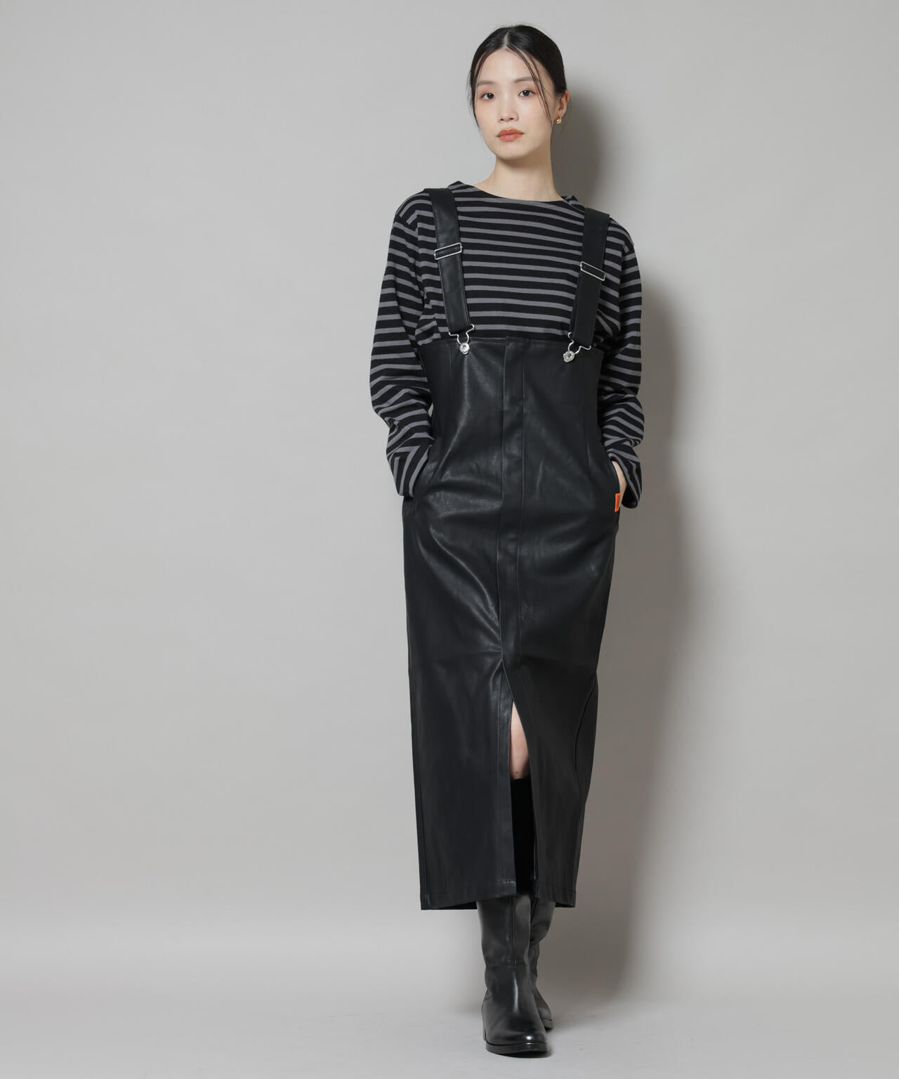 UNIVERSAL OVERALL/TIGHT ECO LEATHER 6715219052