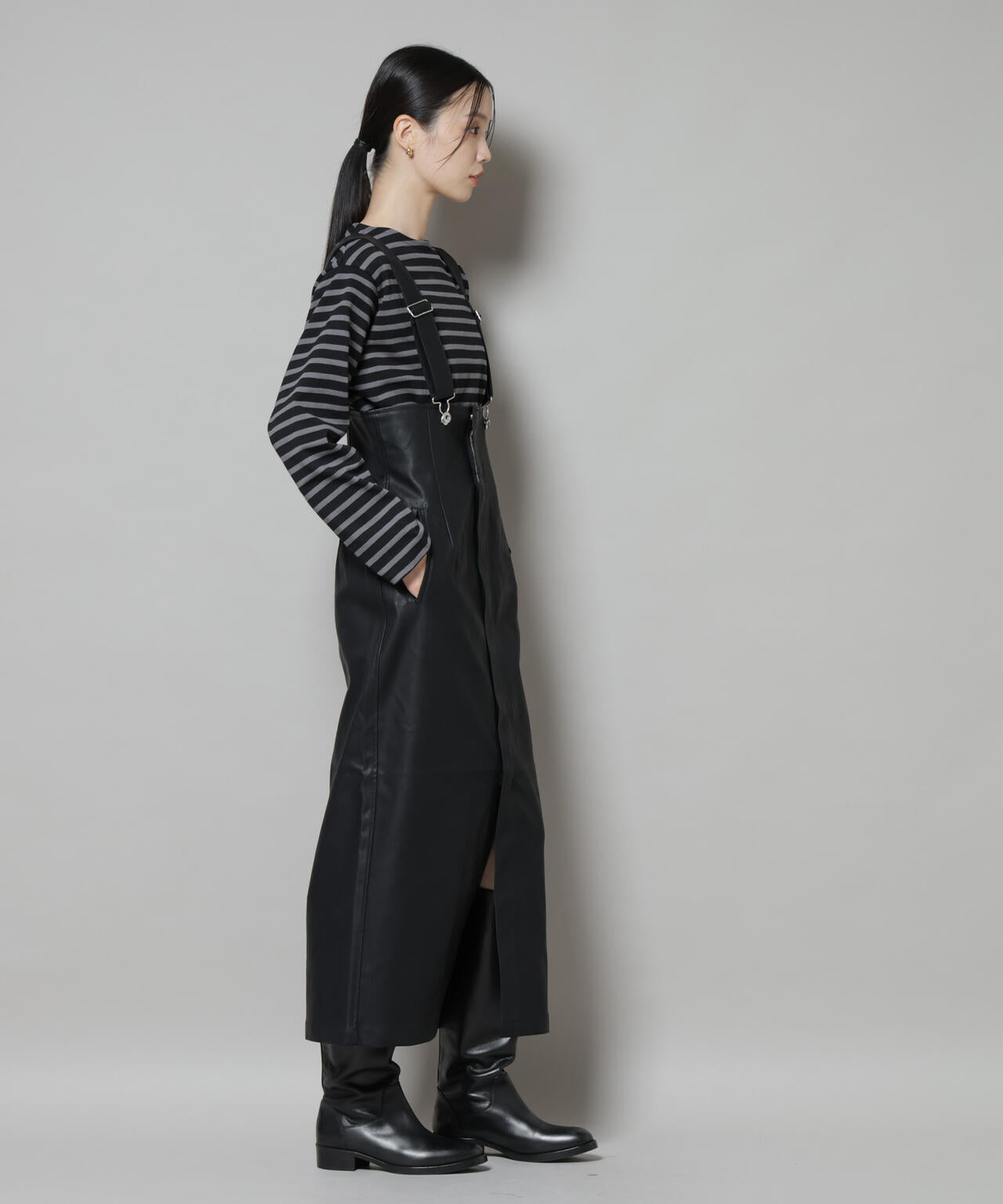 UNIVERSAL OVERALL/TIGHT ECO LEATHER 6715219052