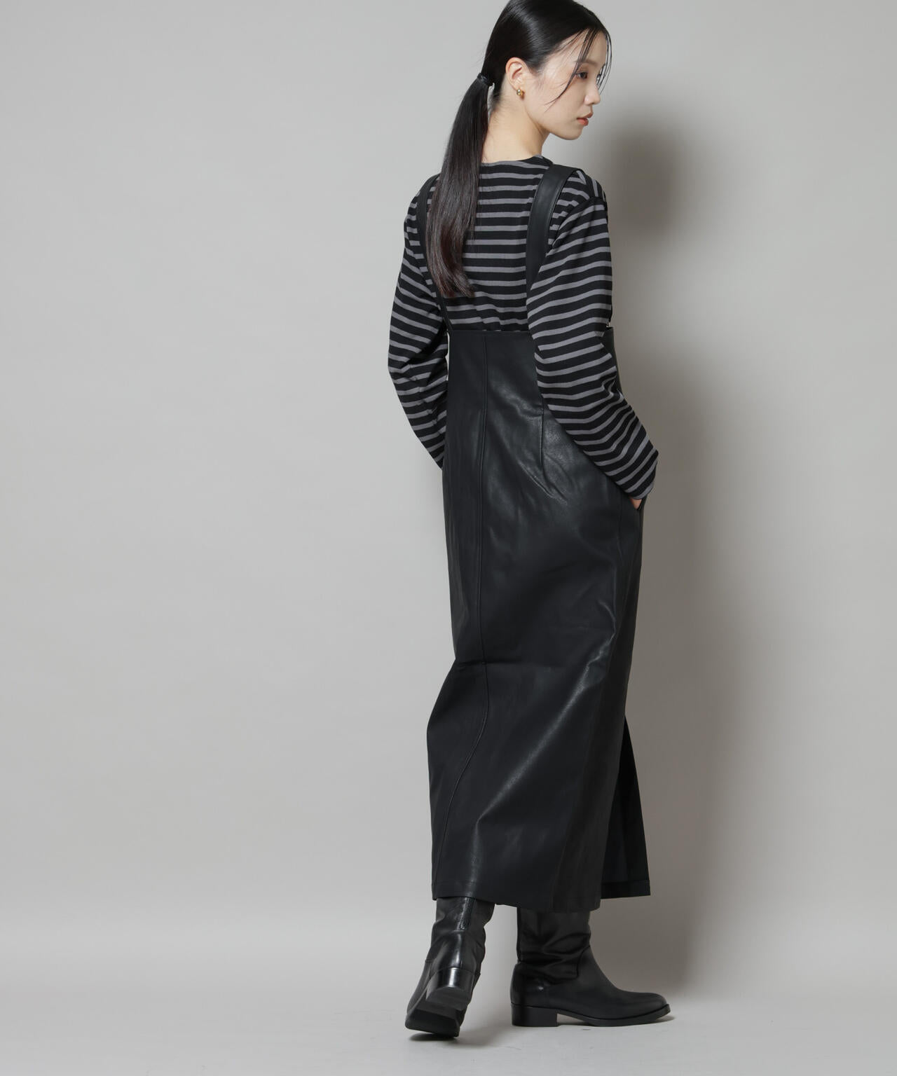 UNIVERSAL OVERALL/TIGHT ECO LEATHER 6715219052