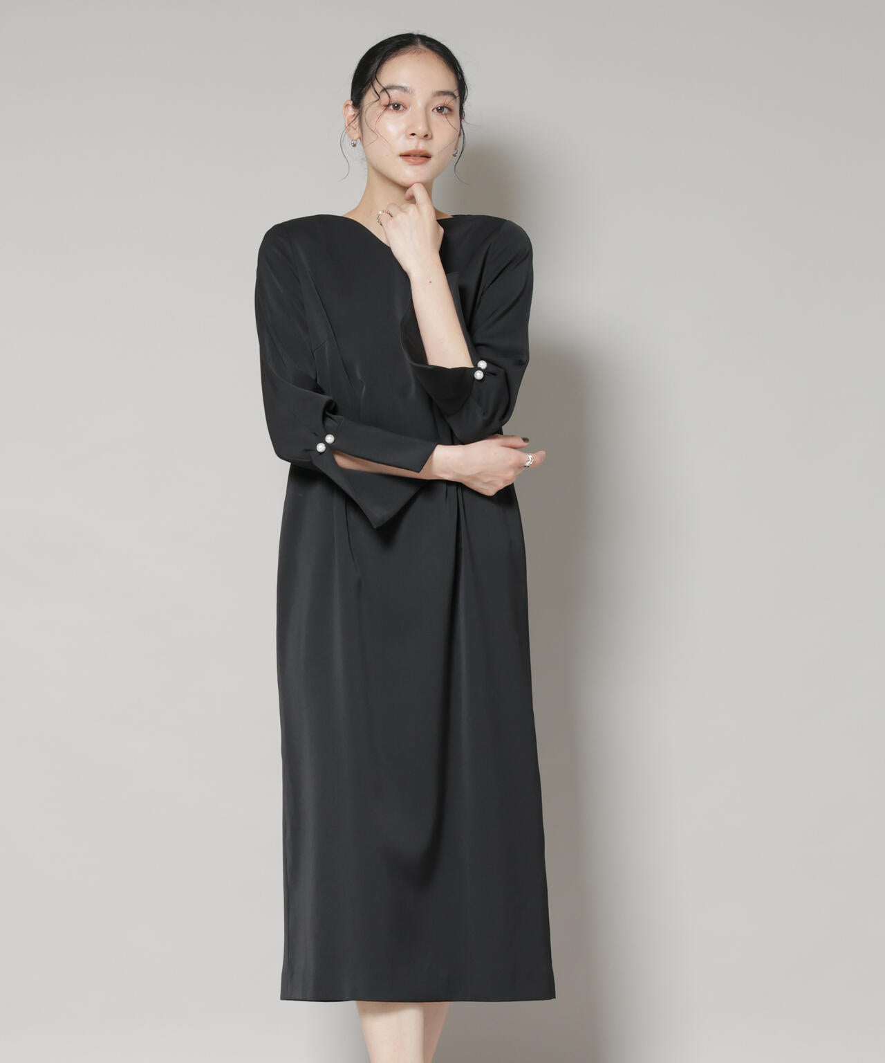 troisieme chaco/DOUBLECLOTH ワンピース 6715219058