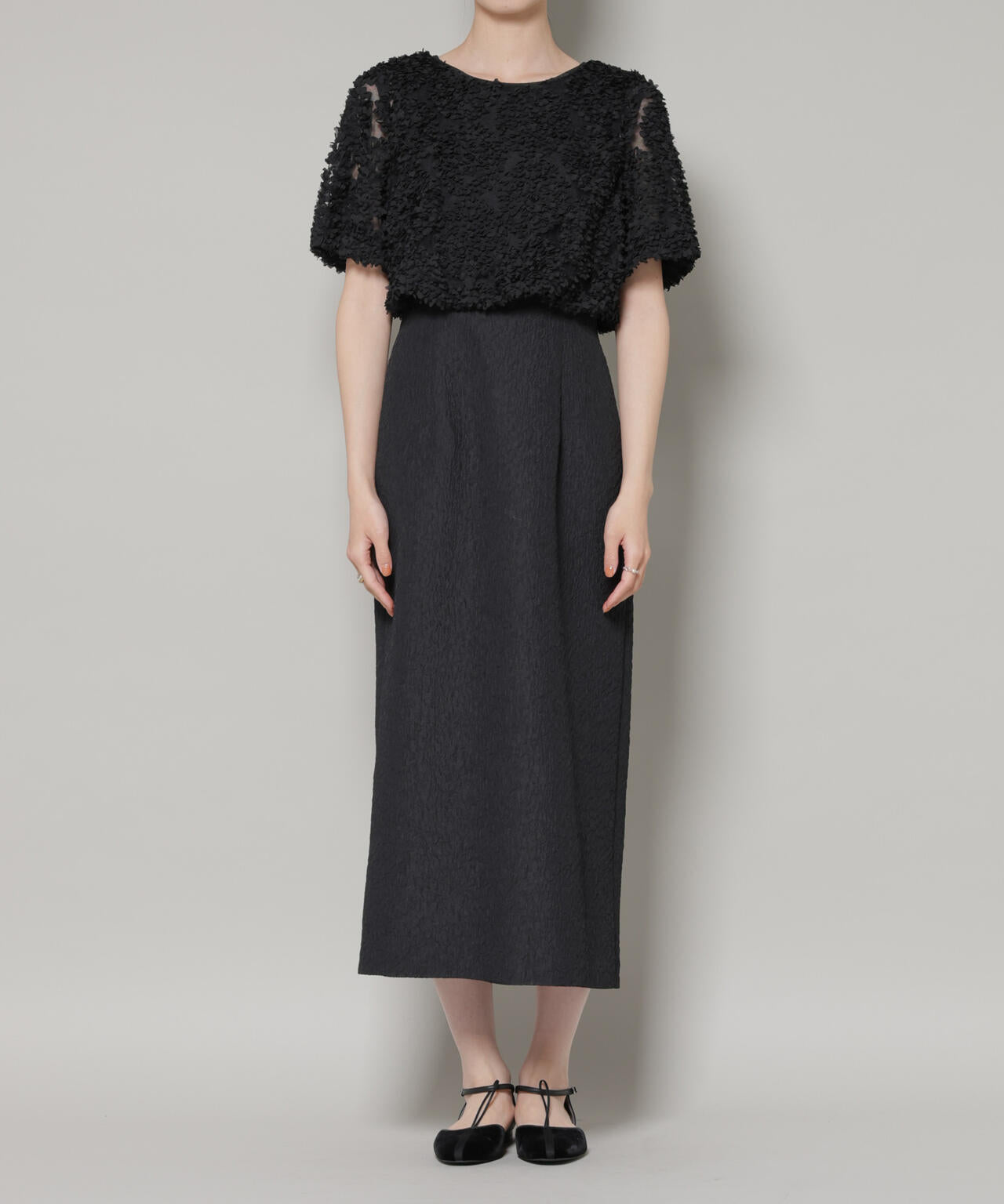 kaene/デザインリボンボレロセットドレス 6715219059