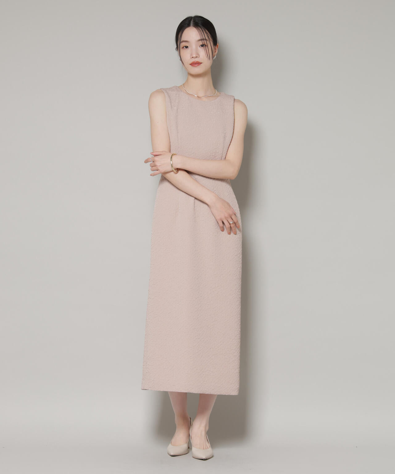 kaene/デザインリボンボレロセットドレス