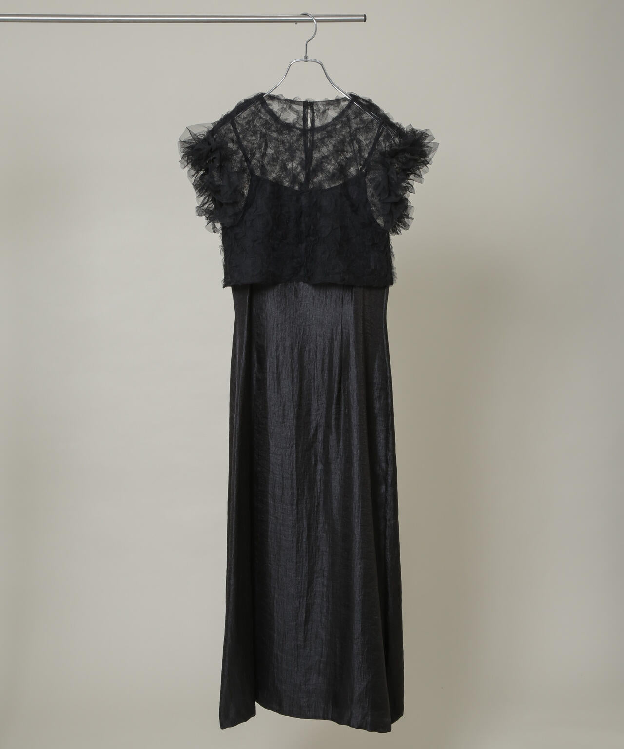 kaene/ボリュームブラウスセットドレス