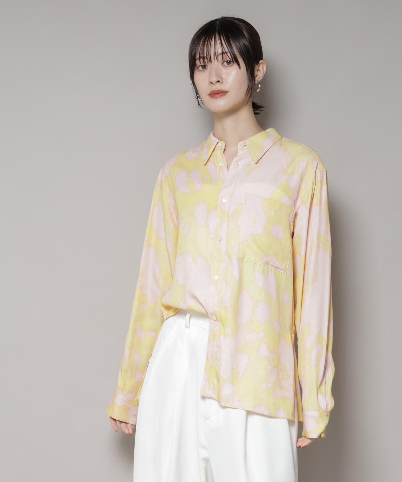 ANTHEM A/LAYER PATTERN PRINTED SHIRTS 6715220027