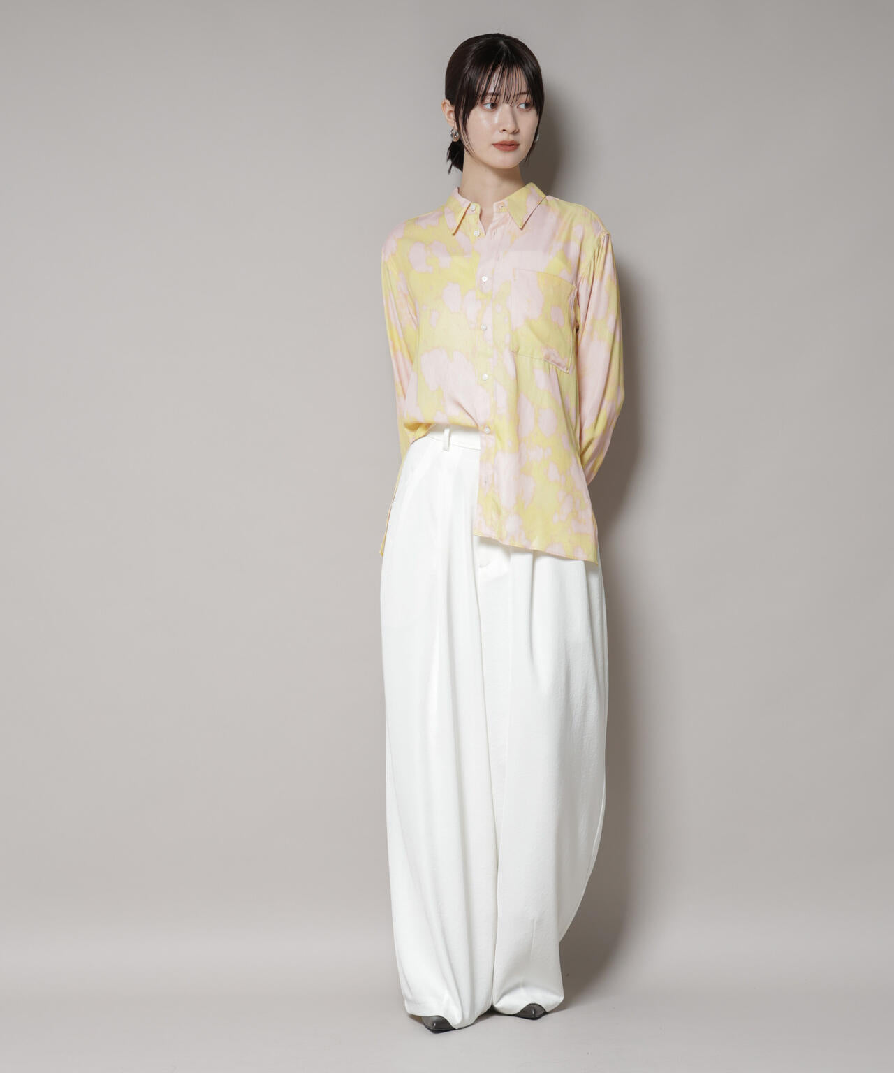 ANTHEM A/LAYER PATTERN PRINTED SHIRTS 6715220027