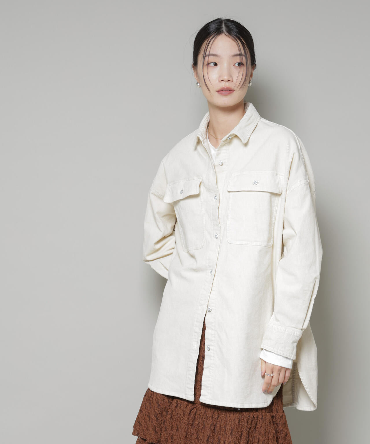 Healthy DENIM / Almond Corduroy