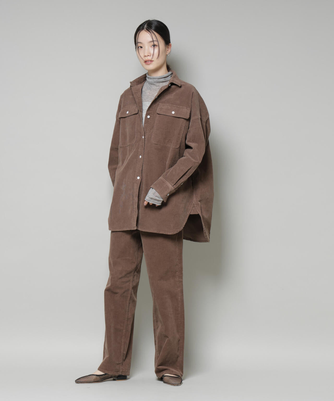 Healthy DENIM / Almond Corduroy