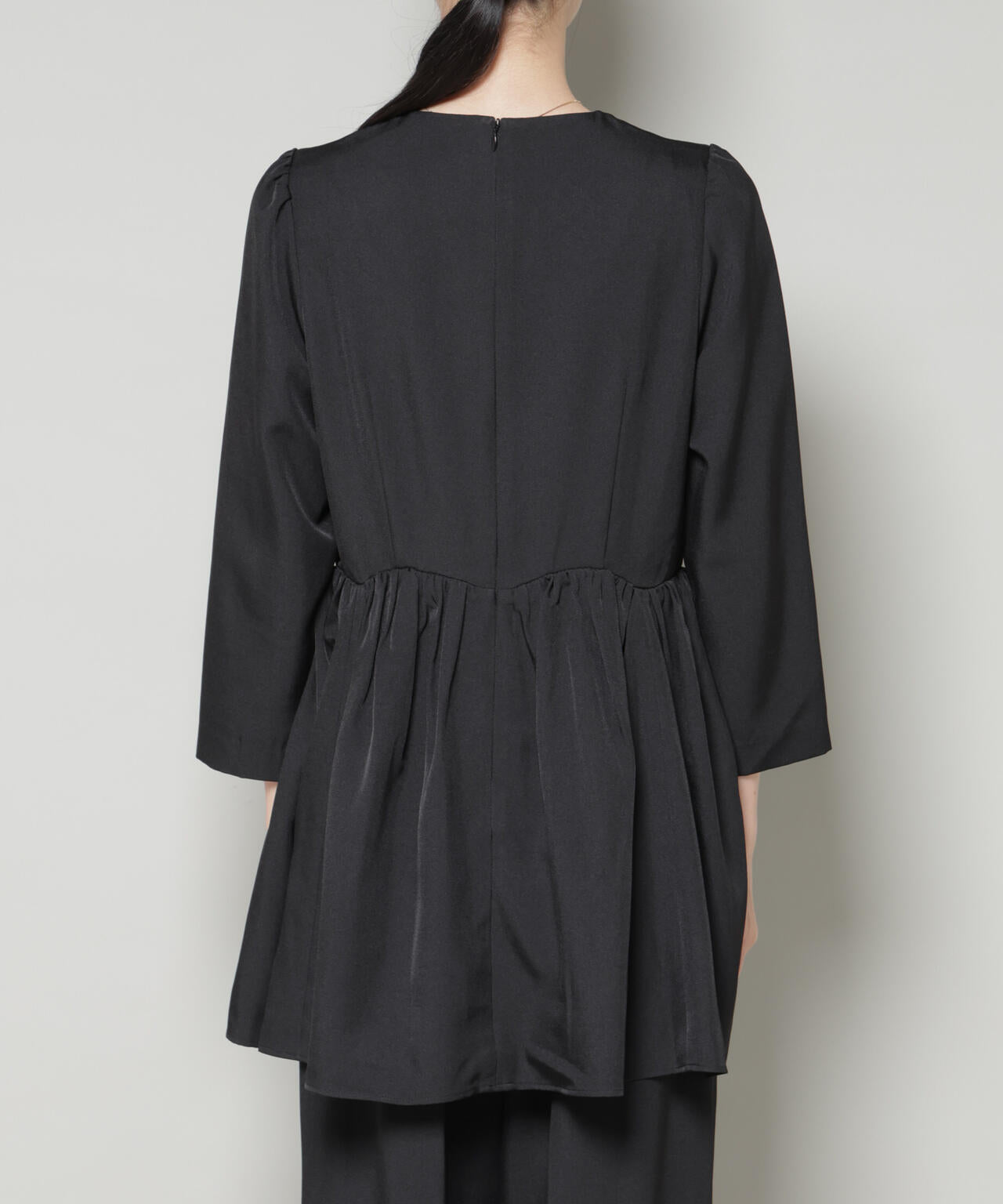 macha 専用 troisieme chaco / TWILL ペプラム トップス ( セットアップ 可 )