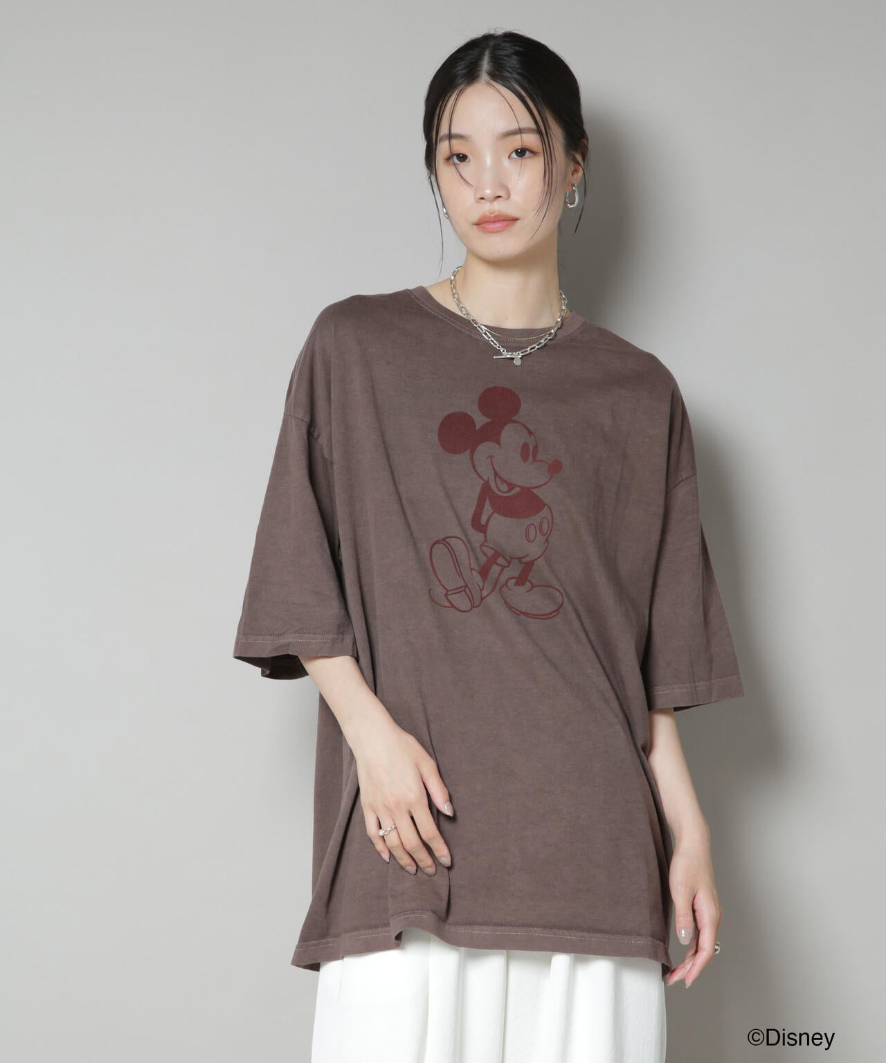 GOOD ROCK SPEED/ MICKEY MOUSE /Tshirts Brown 6715221004