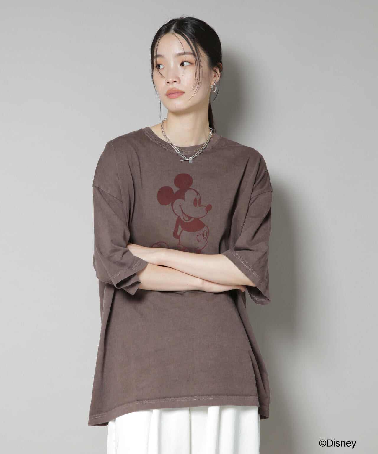 GOOD ROCK SPEED/ MICKEY MOUSE /Tshirts Brown 6715221004