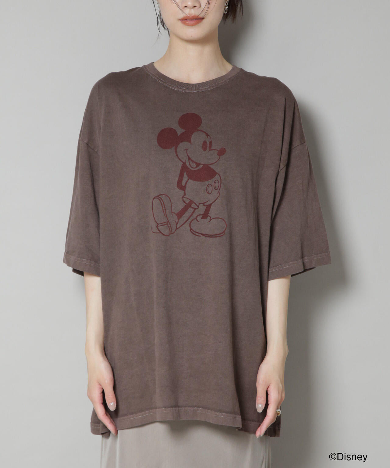GOOD ROCK SPEED/ MICKEY MOUSE /Tshirts Brown 6715221004