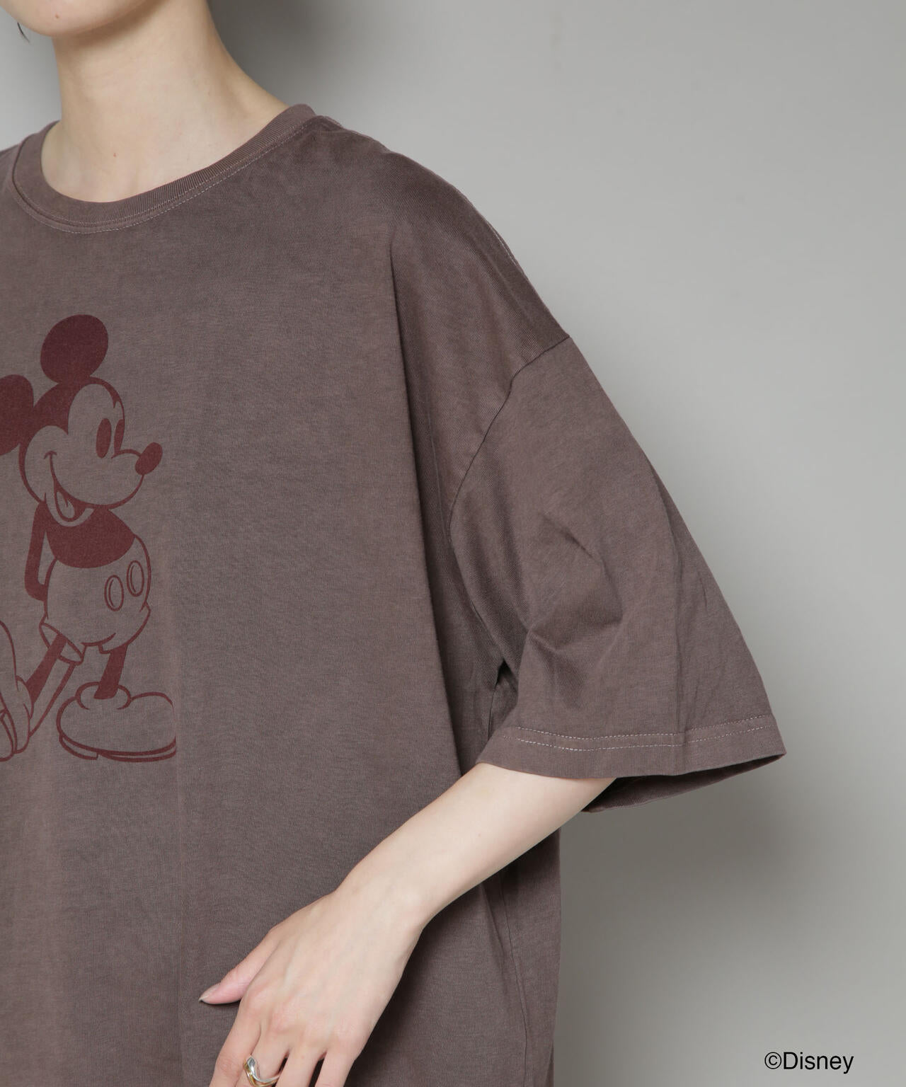 GOOD ROCK SPEED/ MICKEY MOUSE /Tshirts Brown 6715221004