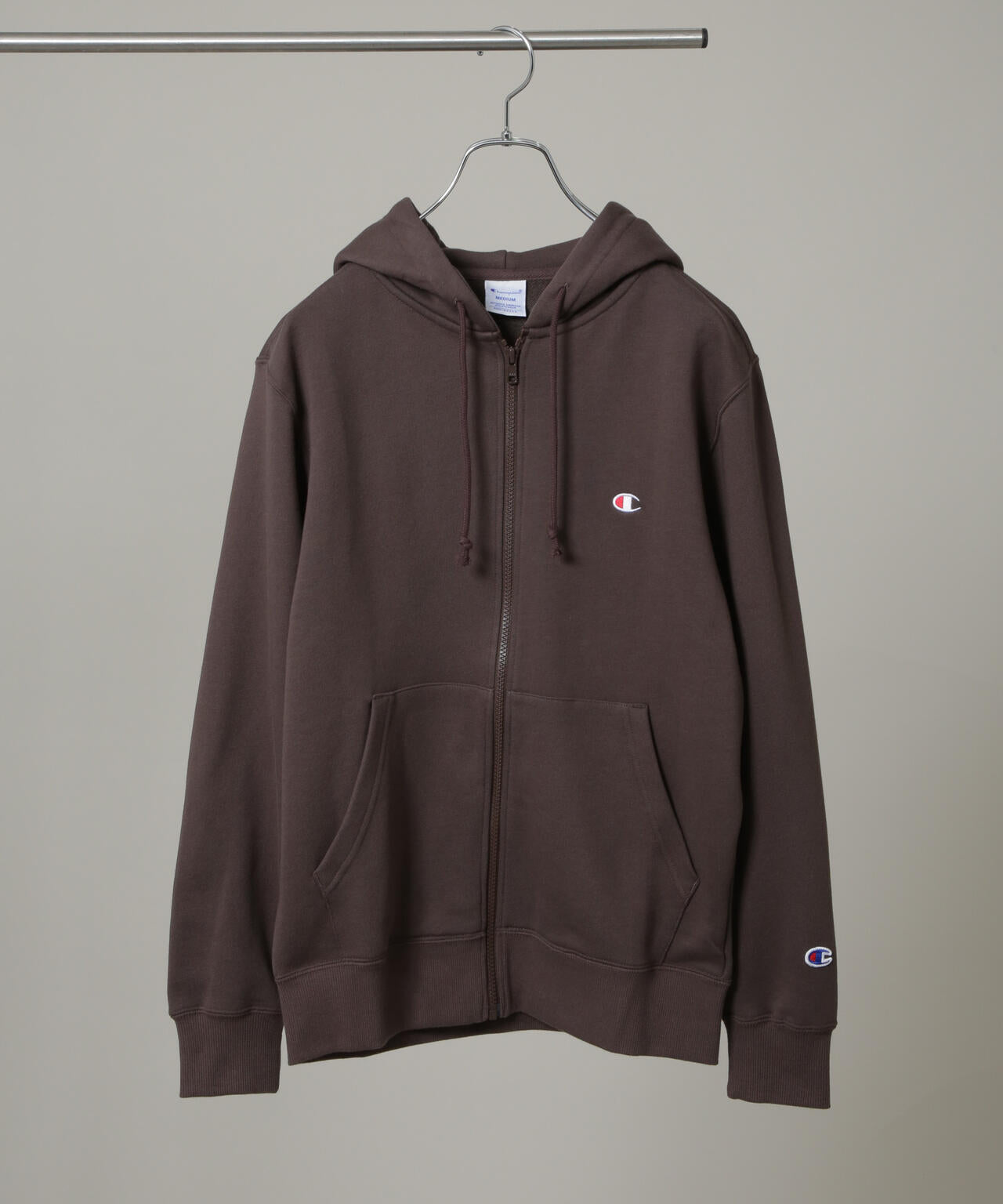 Champion/ZIP HOODED SWEATSHIRT