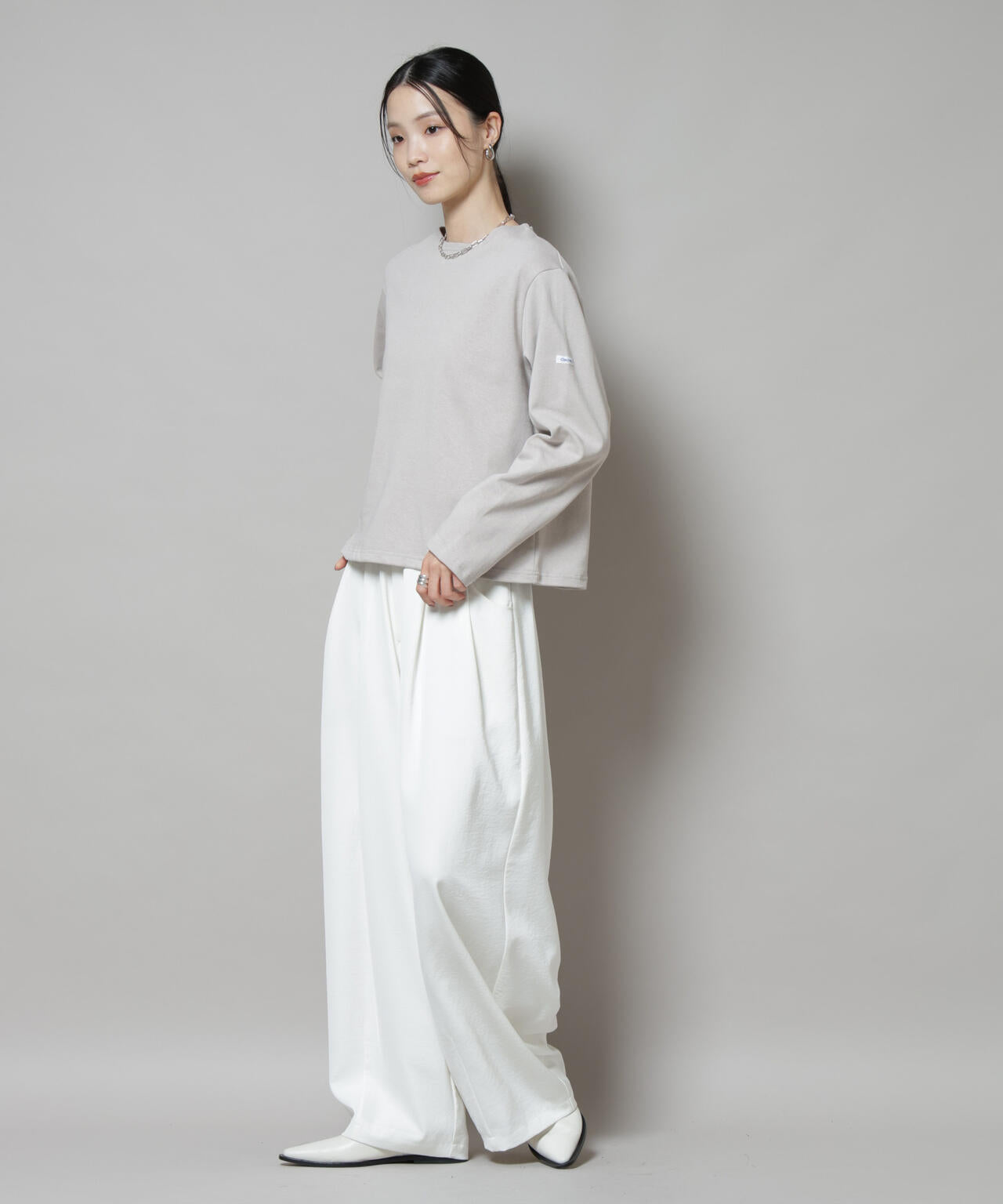 オルソパルス ORCIVAL / CREW NECK L/S P.O.