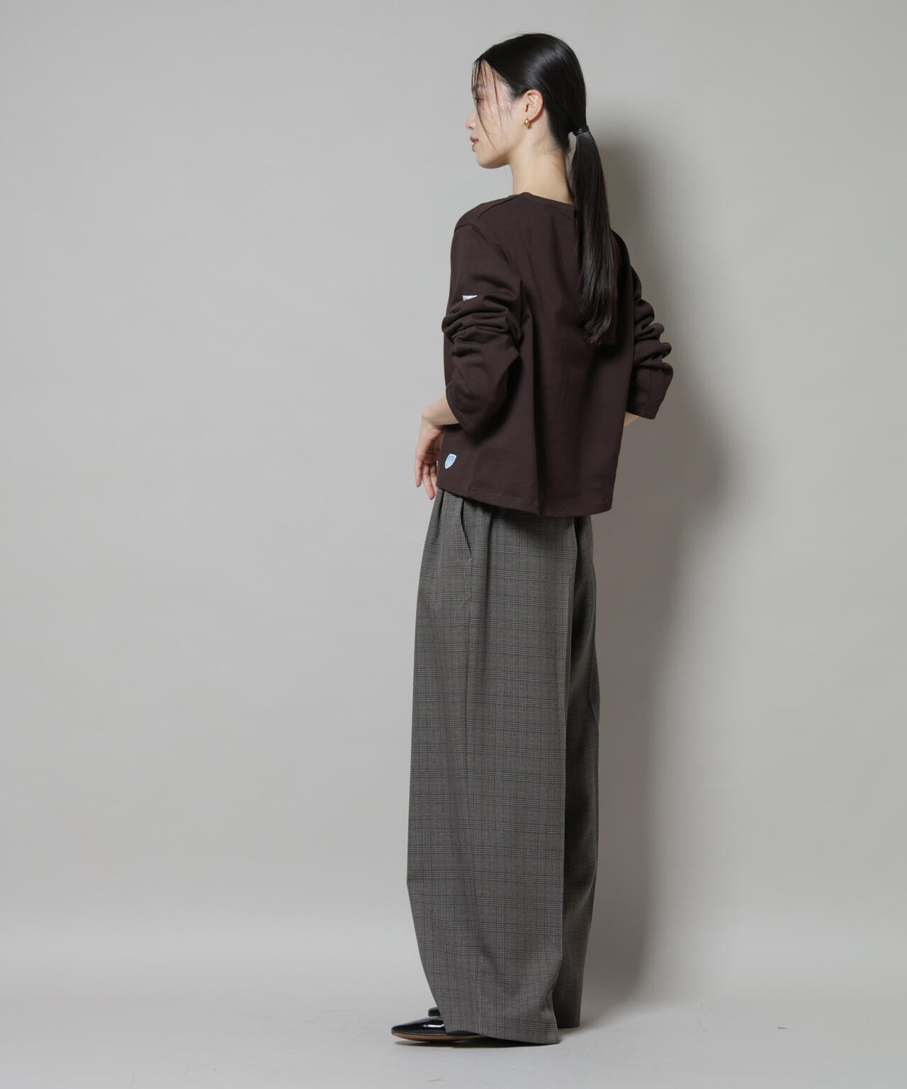 ORCIVAL / CREW NECK L/S P.O.