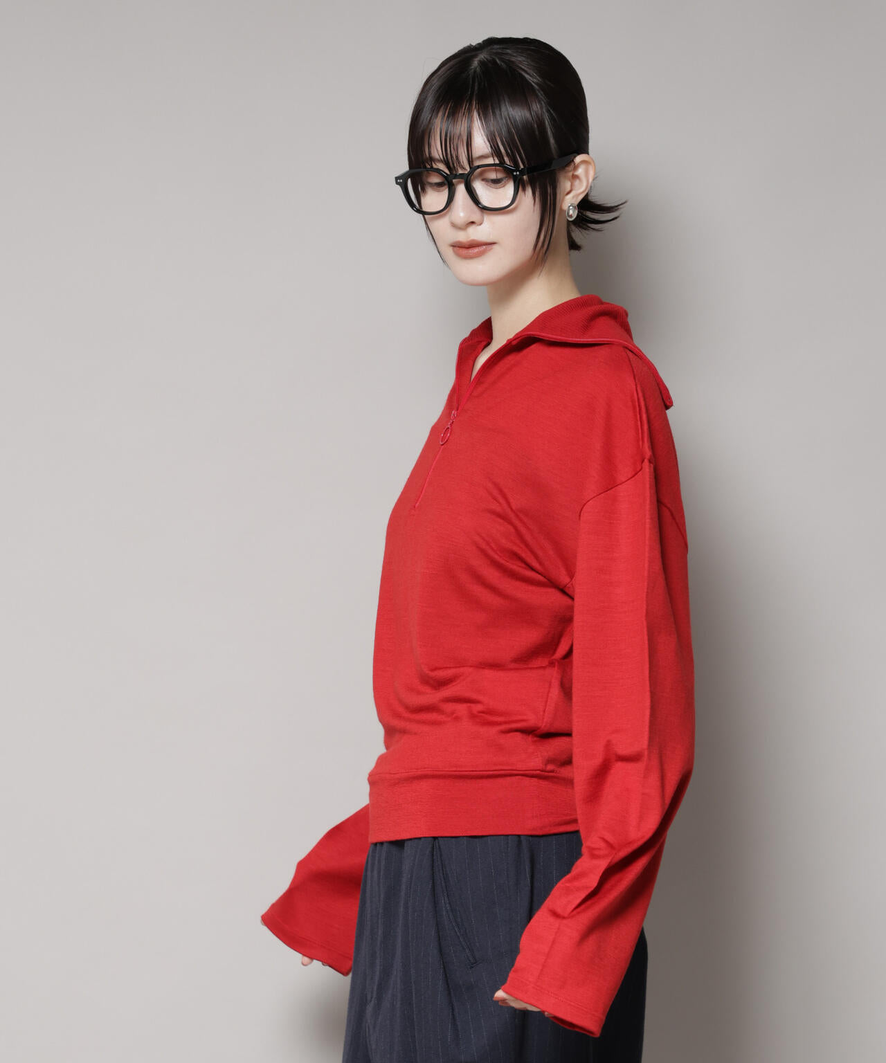 ANTHEM A/WOOL VOLUME SLEEVE JERSEY 6715223040