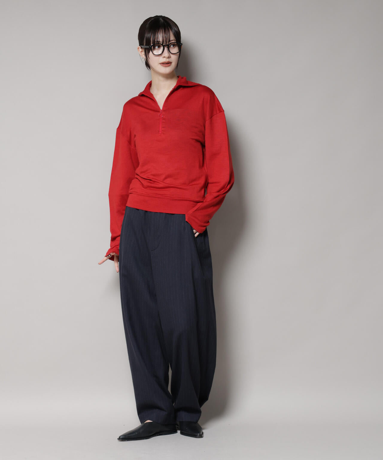 ANTHEM A/WOOL VOLUME SLEEVE JERSEY 6715223040
