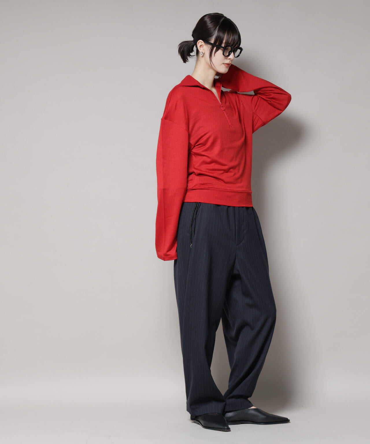 ANTHEM A/WOOL VOLUME SLEEVE JERSEY 6715223040